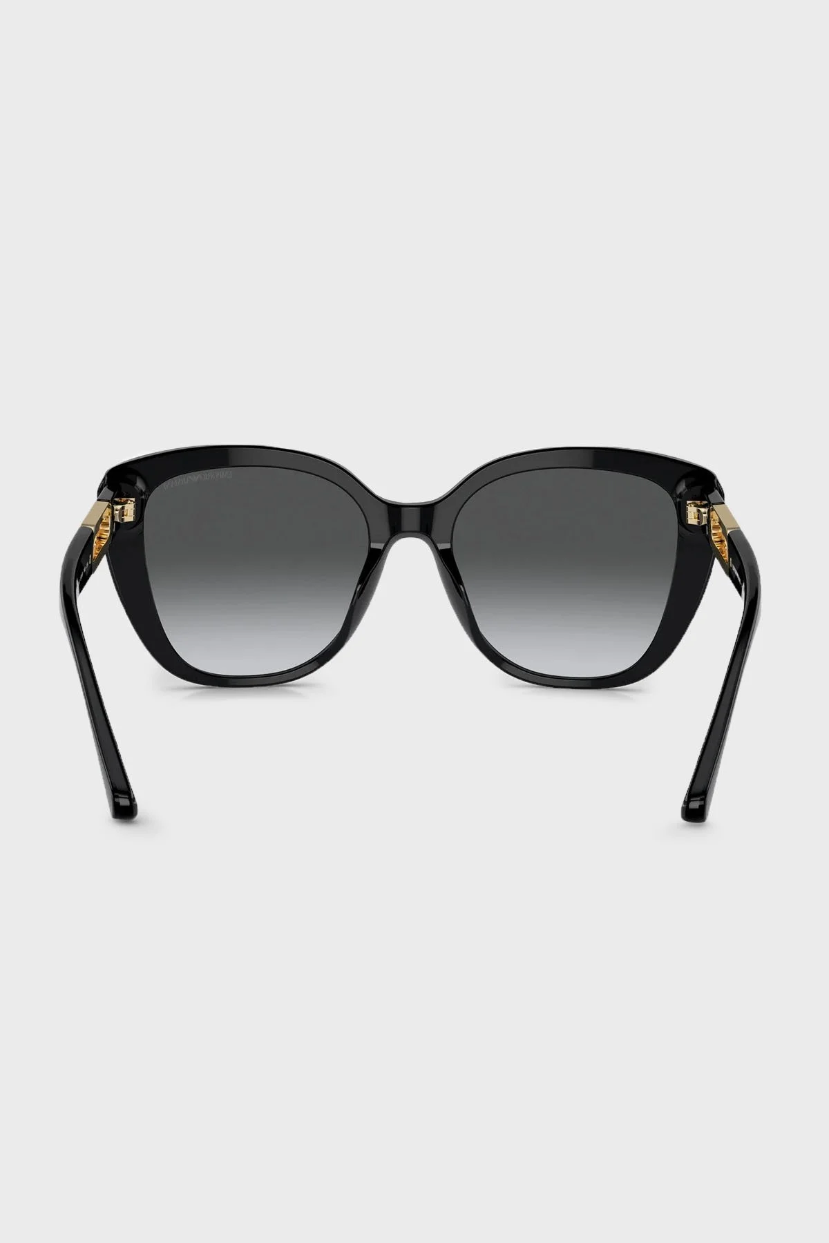 Emporio Armani Polarize Güneş Kadın Gözlük 0EA4214U 50178G 54 Parlak Siyah-Degrade Gri - 4