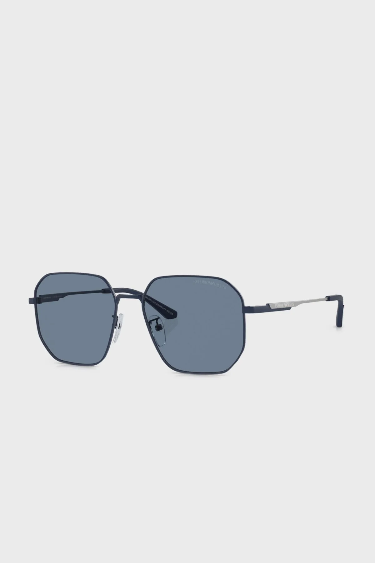 Emporio Armani Polarize Güneş Erkek Gözlük 0EA2154D 30182V 57 Mavi-Mavi - 1
