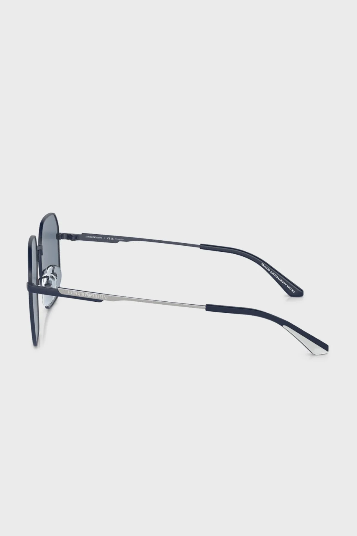 Emporio Armani Polarize Güneş Erkek Gözlük 0EA2154D 30182V 57 Mavi-Mavi - 2