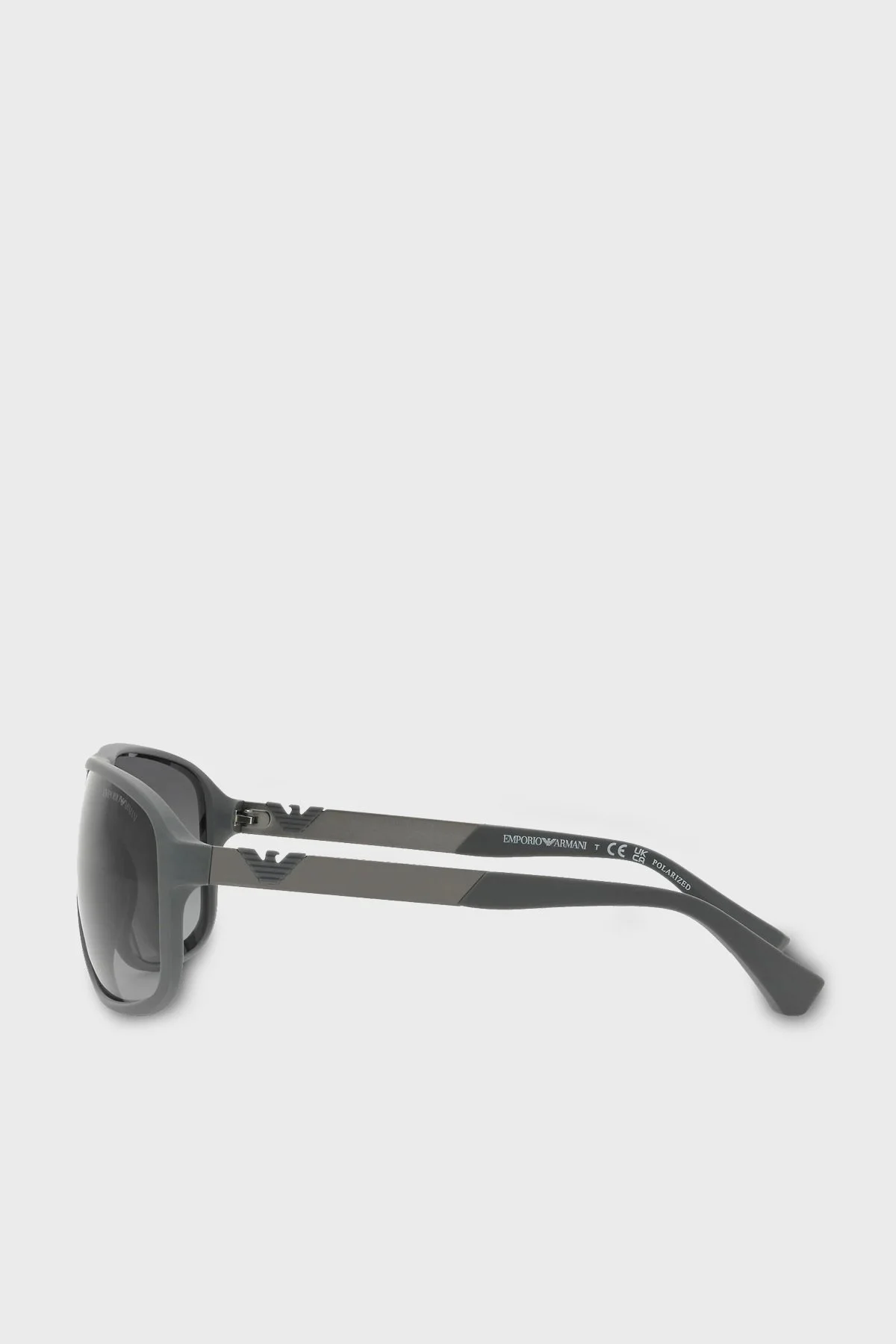 Emporio Armani Polarize Güneş Erkek Gözlük 0EA4029 5060T3 64 Mat Gri-Gri - 3