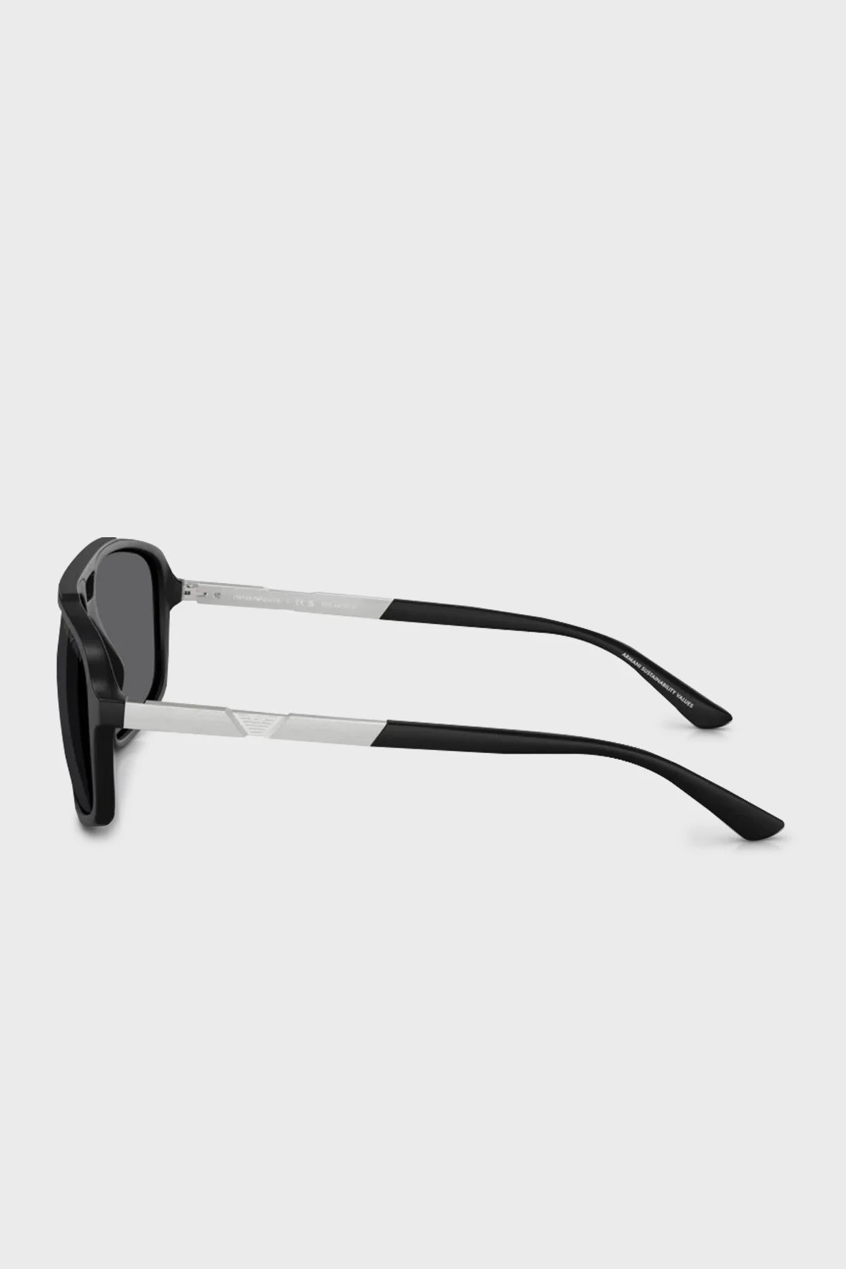Emporio Armani Polikarbon Güneş Erkek Gözlük 0EA4236U 5001T3 59 Mat Siyah-Gri Polarize - 3