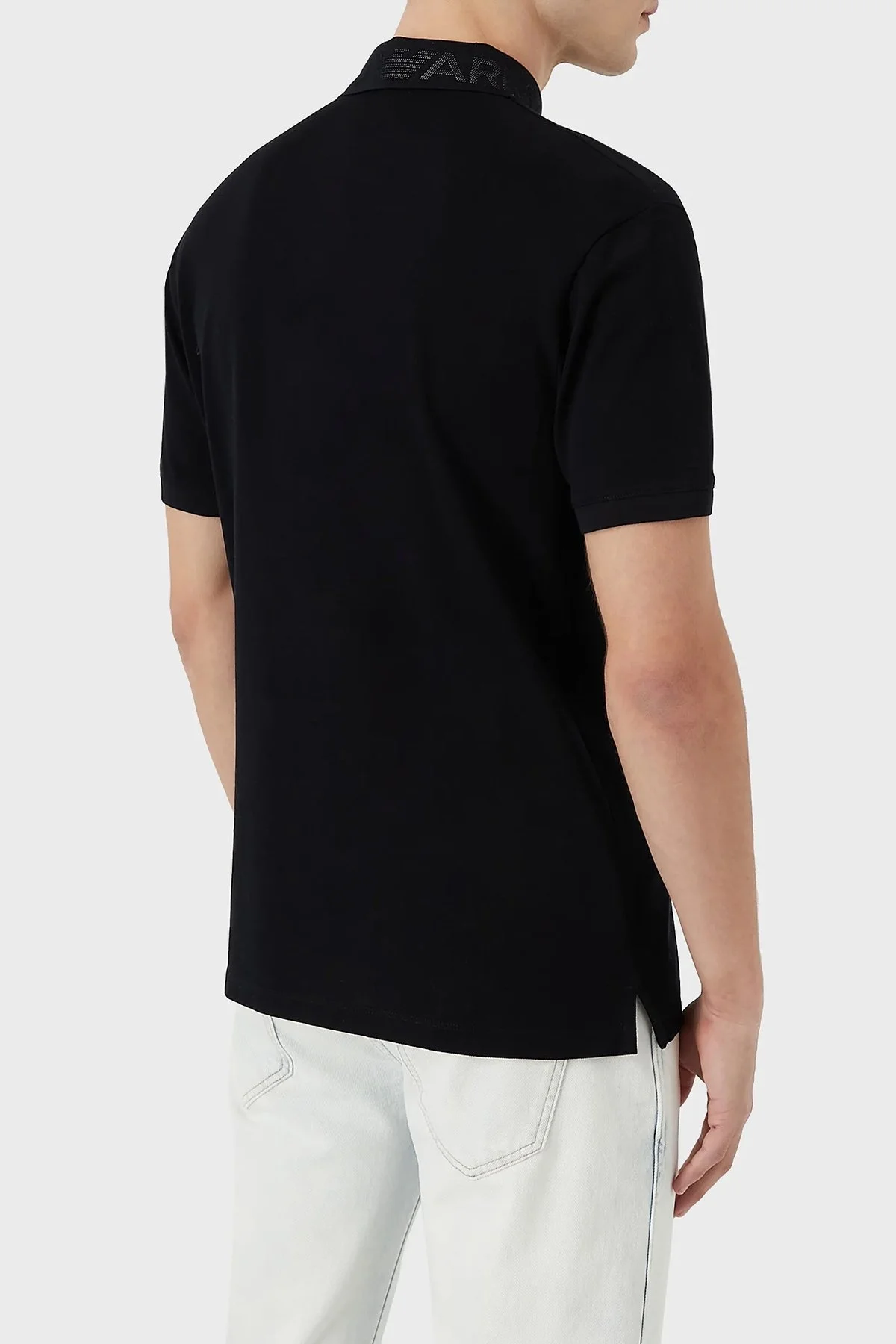 Emporio Armani Regular Fit % 100 Pamuk Erkek Polo T Shirt 6L1F93 1JTKZ 0920 LACİVERT - 2