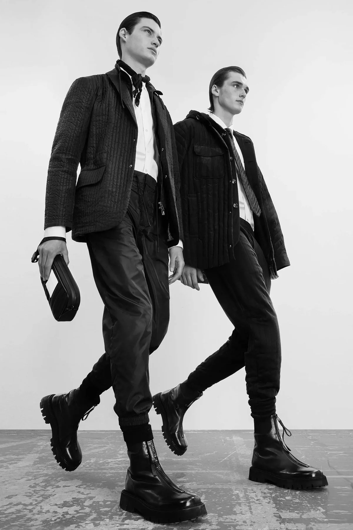 Emporio Armani Regular Fit Belden Bağlamalı Jogger Erkek Pantolon 3R1PC2 1NRMZ 0999 SİYAH - 5