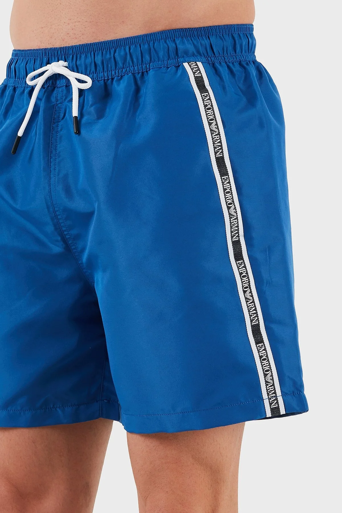 Emporio Armani Regular Fit Belden Bağlamalı Logolu Erkek Mayo Short EM001382 AF12333 UB057 SAKS - 4