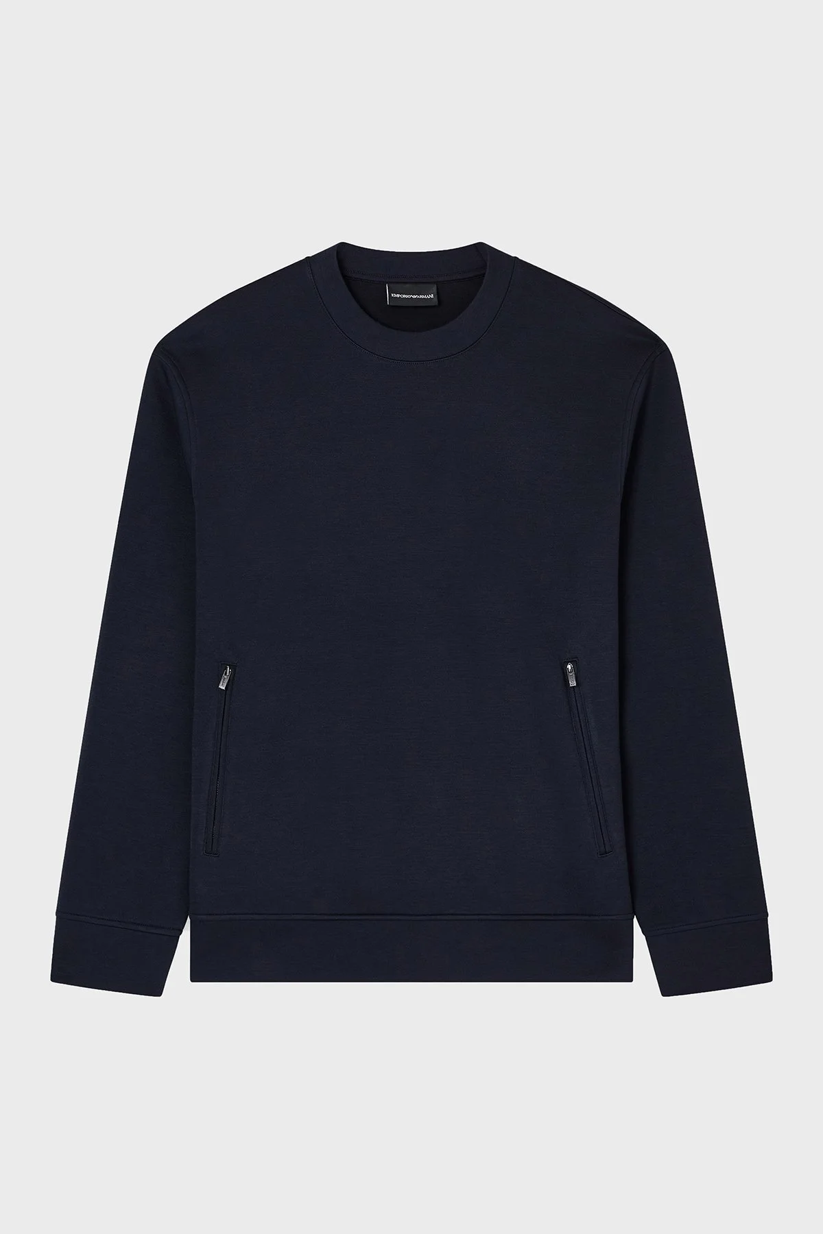 Emporio Armani Regular Fit Bisiklet Yaka Cepli Erkek Sweat EM003052 AF17545 UB118 LACİVERT - 5