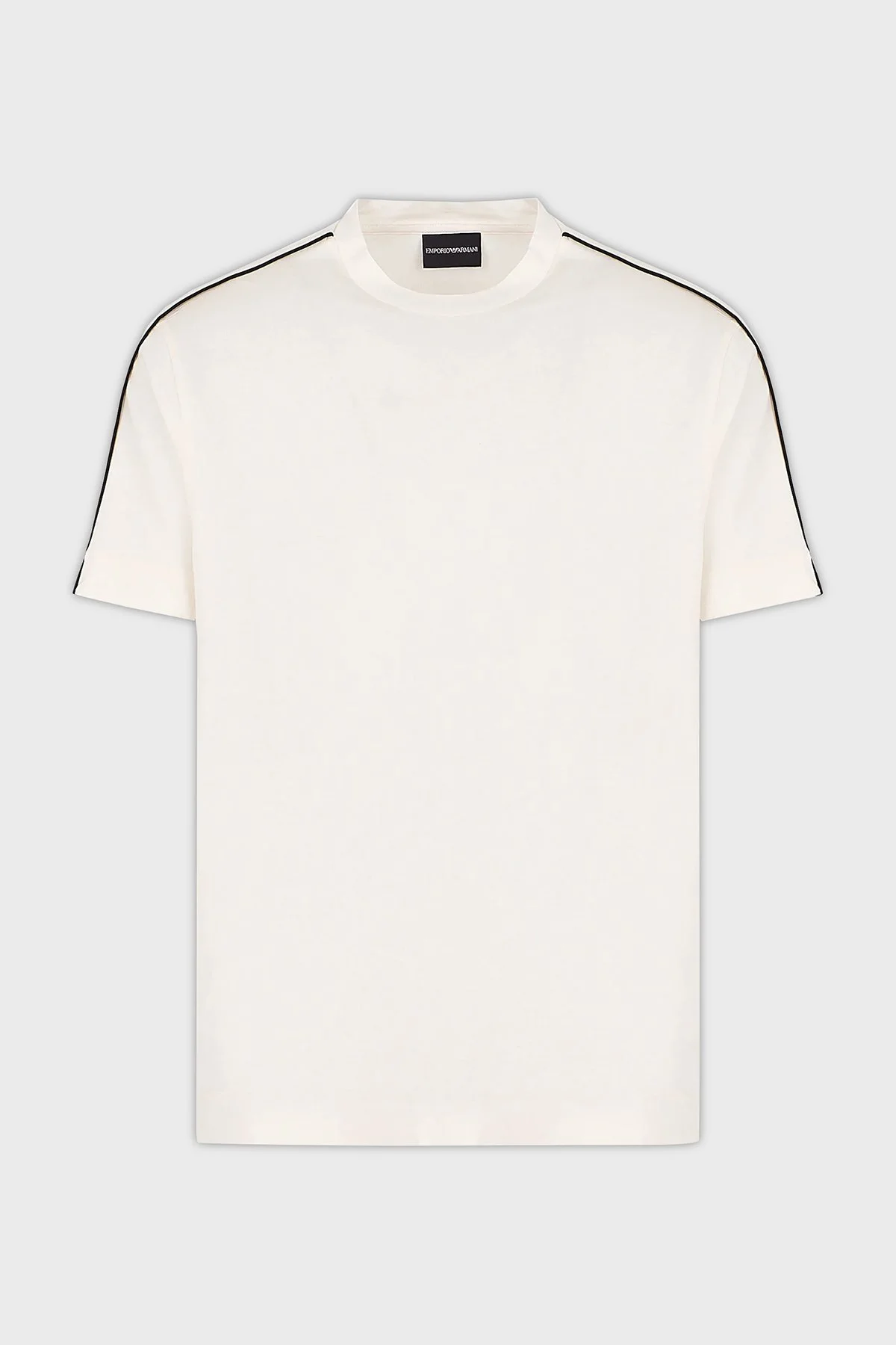 Emporio Armani Regular Fit Bisiklet Yaka Erkek T Shirt 3D1TD3 1JUVZ 0128 EKRU - 5
