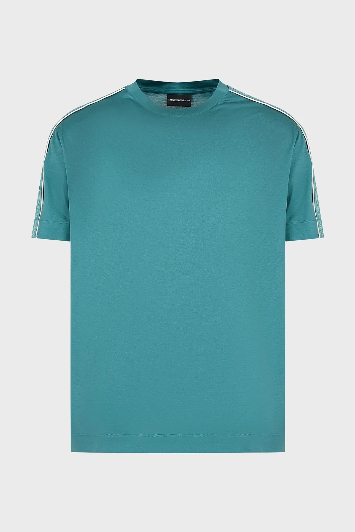 Emporio Armani Regular Fit Bisiklet Yaka Erkek T Shirt 3D1TD3 1JUVZ 0779 PETROL - 8