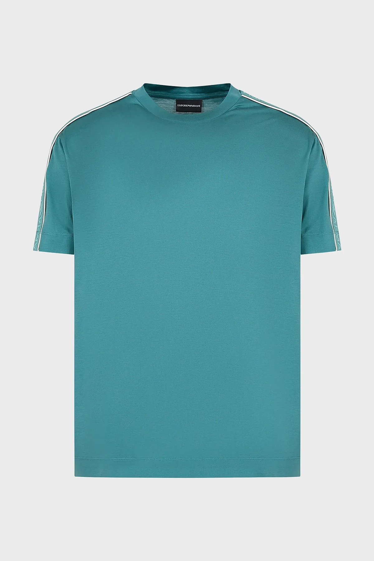 Emporio Armani Regular Fit Bisiklet Yaka Erkek T Shirt 3D1TD3 1JUVZ 0779 PETROL - 4