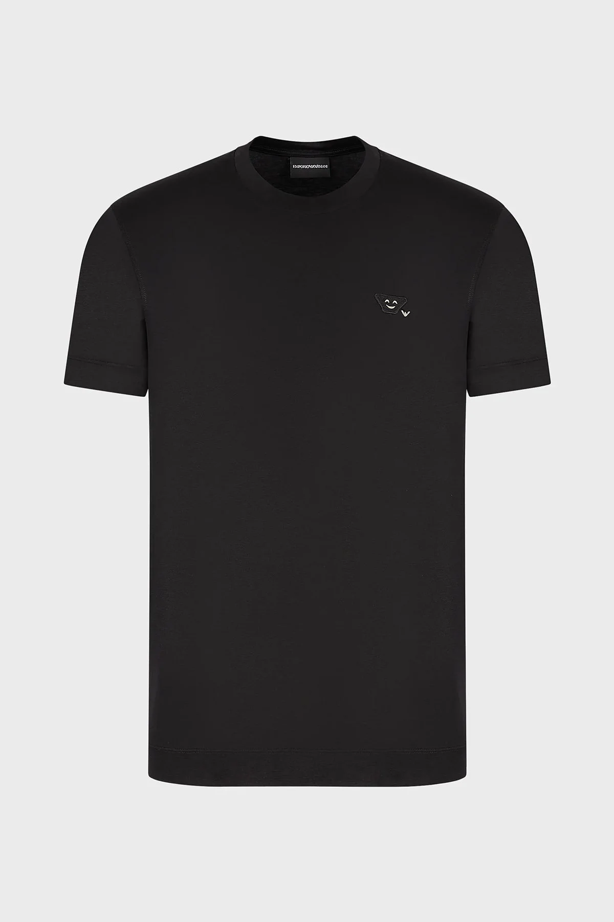 Emporio Armani Regular Fit Bisiklet Yaka Erkek T Shirt 8N1TEW 1JUVZ 0999 SİYAH - 5