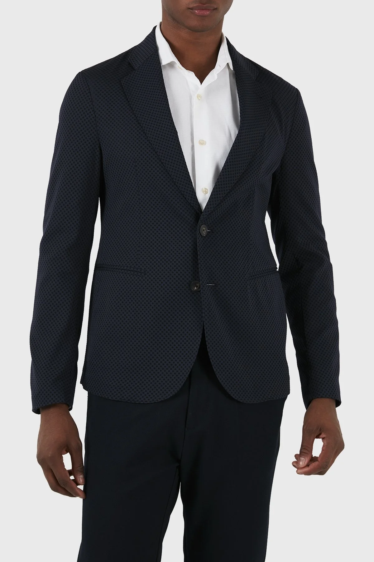 Emporio Armani Regular Fit Blazer Erkek Ceket E31G37 F1424 920 LACİVERT - 8