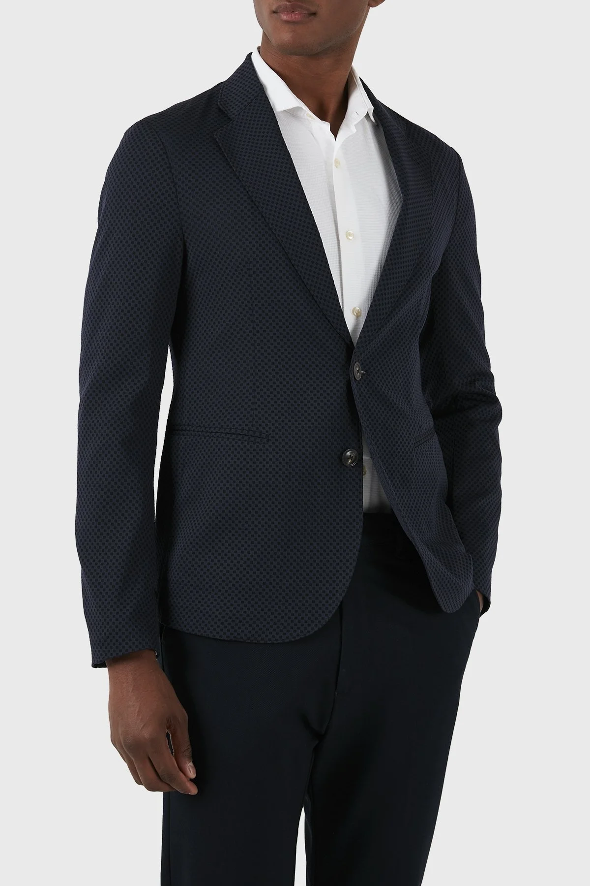 Emporio Armani Regular Fit Blazer Erkek Ceket E31G37 F1424 920 LACİVERT - 11