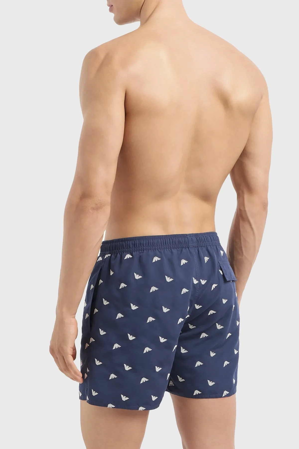 Emporio Armani Regular Fit Cepli Erkek Mayo Short 211740 4R434 06935 LACİVERT - 3