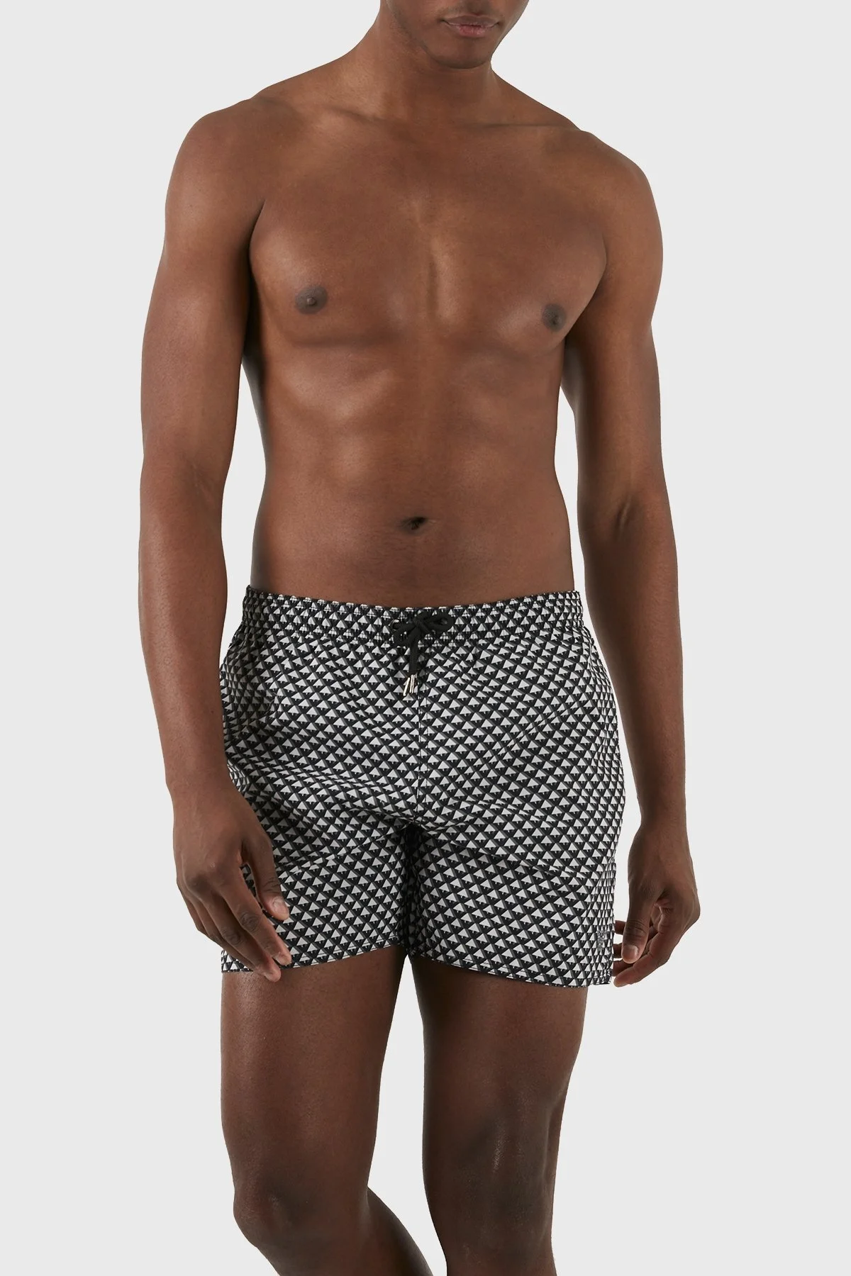 Emporio Armani Regular Fit Cepli Erkek Mayo Short 211740 4R436 02440 SİYAH - 1