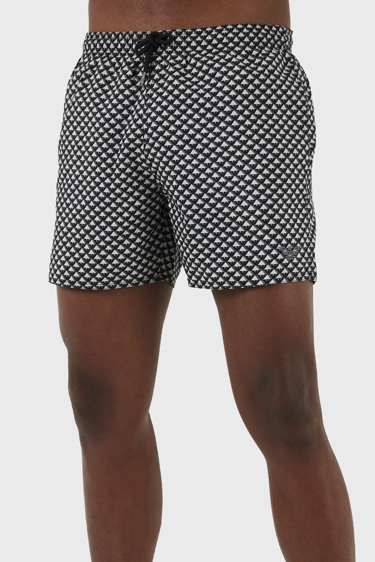 Emporio Armani Regular Fit Cepli Erkek Mayo Short 211740 4R436 02440 SİYAH - 4