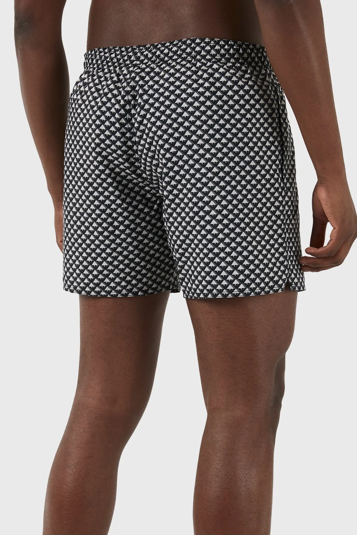 Emporio Armani Regular Fit Cepli Erkek Mayo Short 211740 4R436 02440 SİYAH - 6