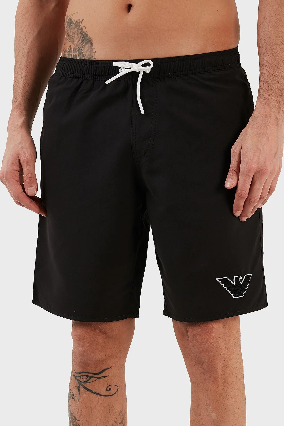 Emporio Armani Regular Fit Cepli Erkek Mayo Short 211753 3R427 00020 SİYAH - 2