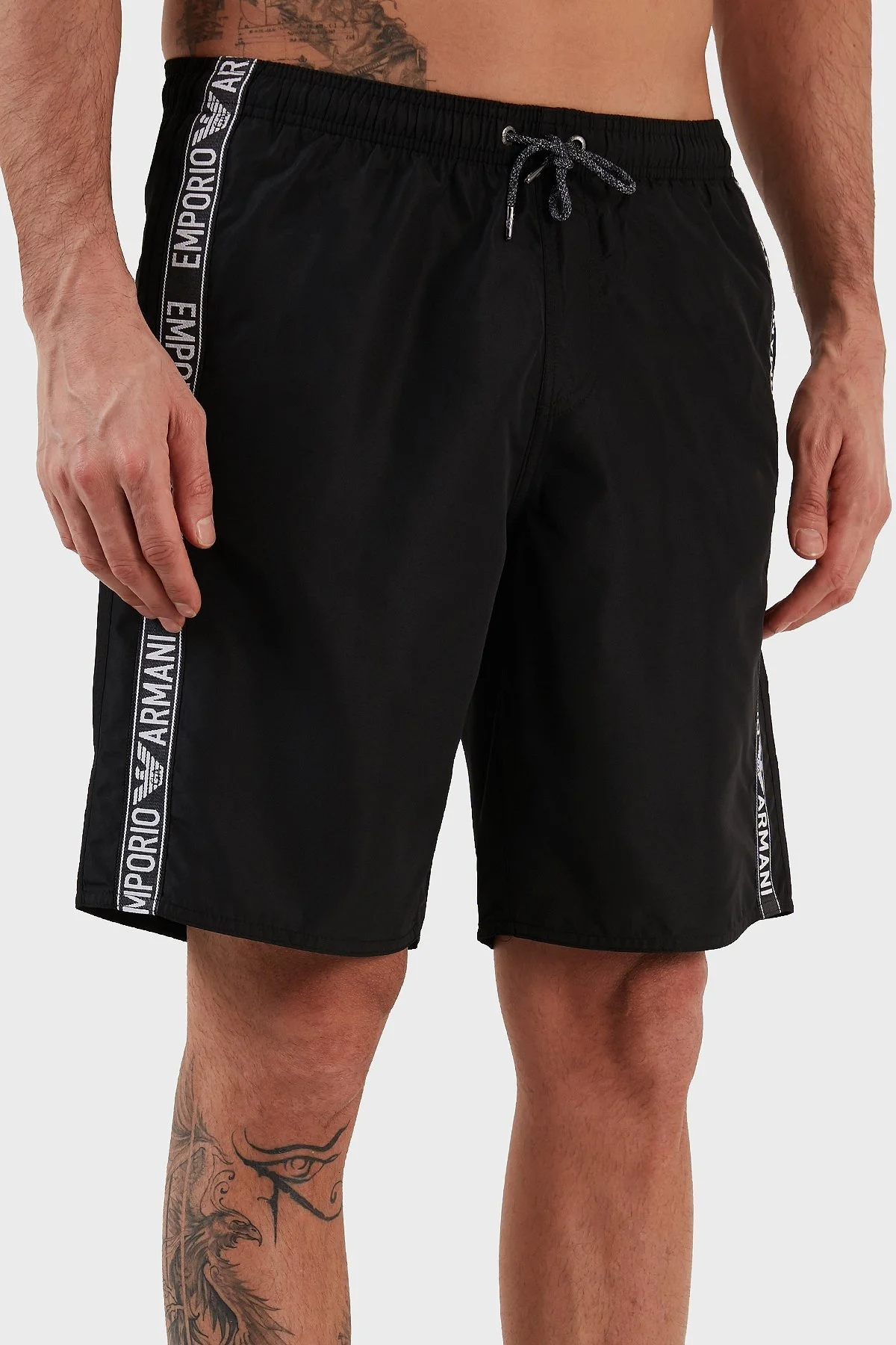 Emporio Armani Regular Fit Cepli Erkek Mayo Short 211753 3R443 00020 SİYAH - 2