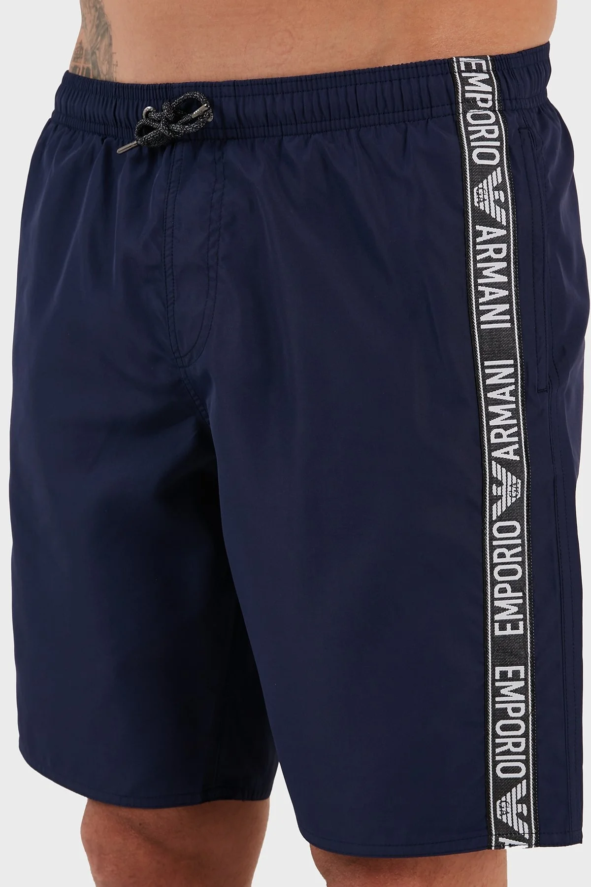 Emporio Armani Regular Fit Cepli Erkek Mayo Short 211753 3R443 48336 LACİVERT - 4