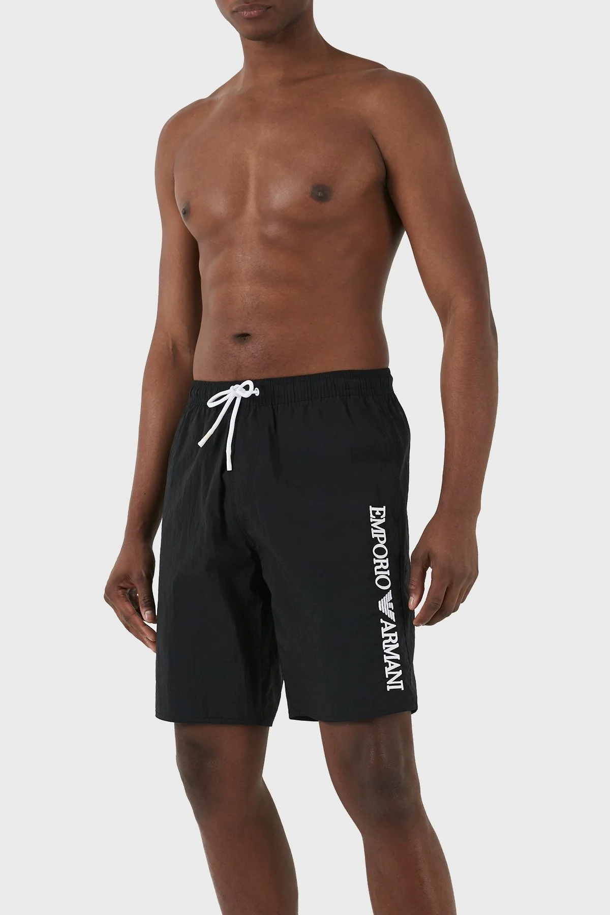 Emporio Armani Regular Fit Cepli Erkek Mayo Short 211753 4R422 00020 SİYAH - 1