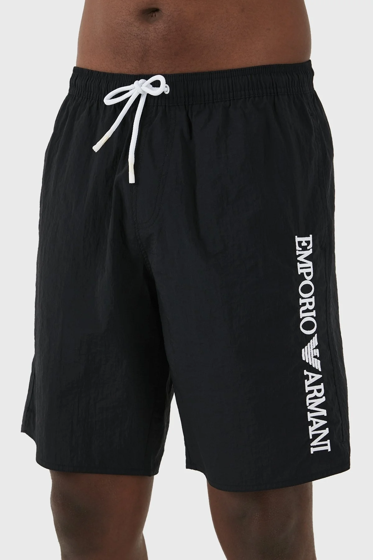 Emporio Armani Regular Fit Cepli Erkek Mayo Short 211753 4R422 00020 SİYAH - 4