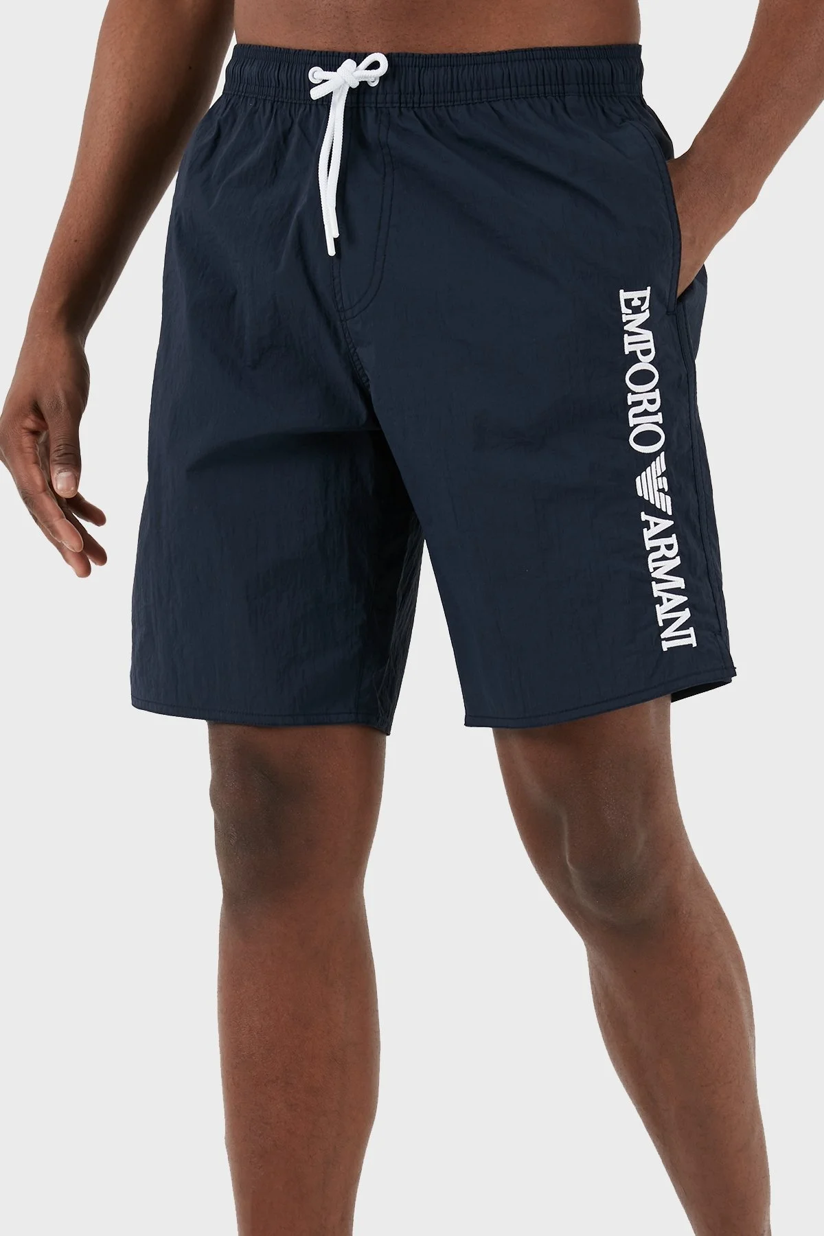 Emporio Armani Regular Fit Cepli Erkek Mayo Short 211753 4R422 06935 LACİVERT - 1