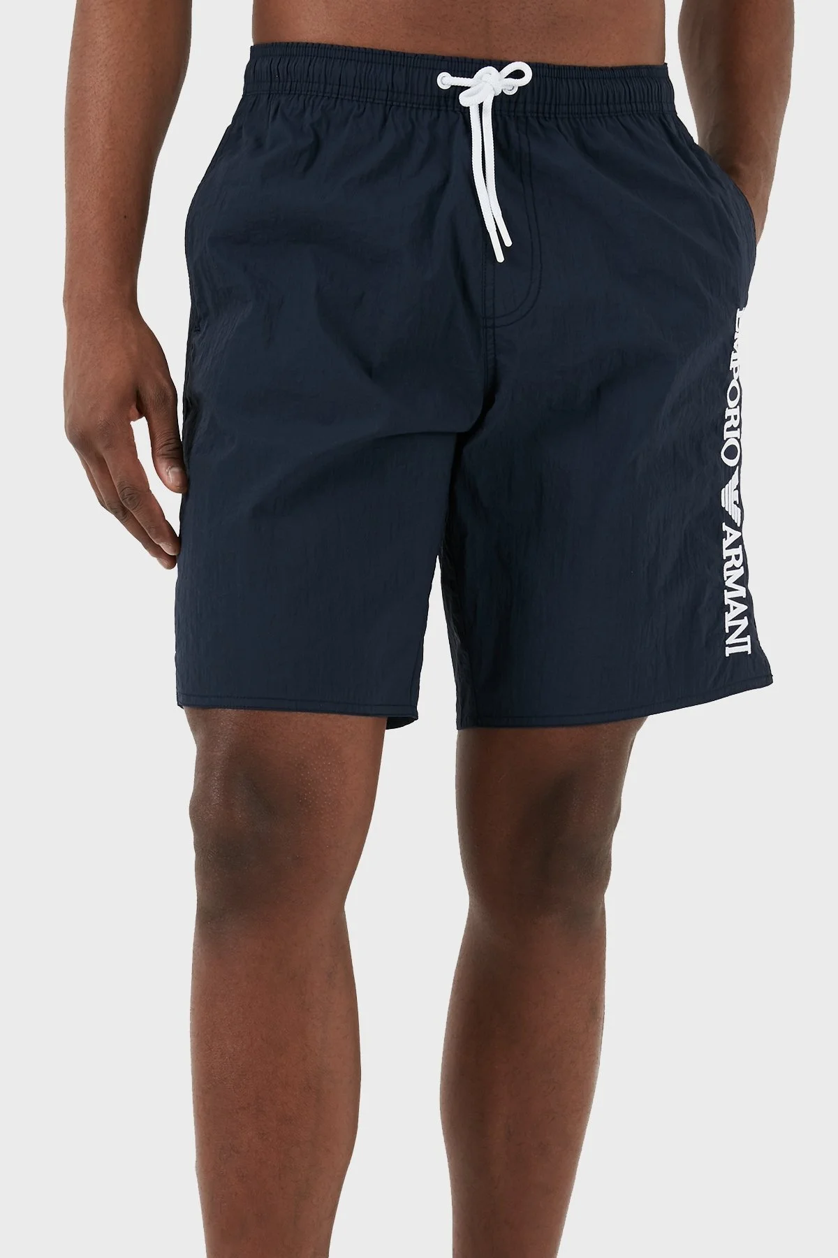 Emporio Armani Regular Fit Cepli Erkek Mayo Short 211753 4R422 06935 LACİVERT - 2