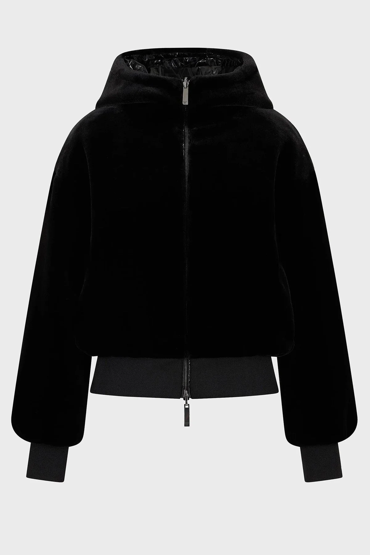 Emporio Armani Regular Fit Çift Taraflı Bayan Mont 6D2B85 2NGSZ 0999 SİYAH - 7