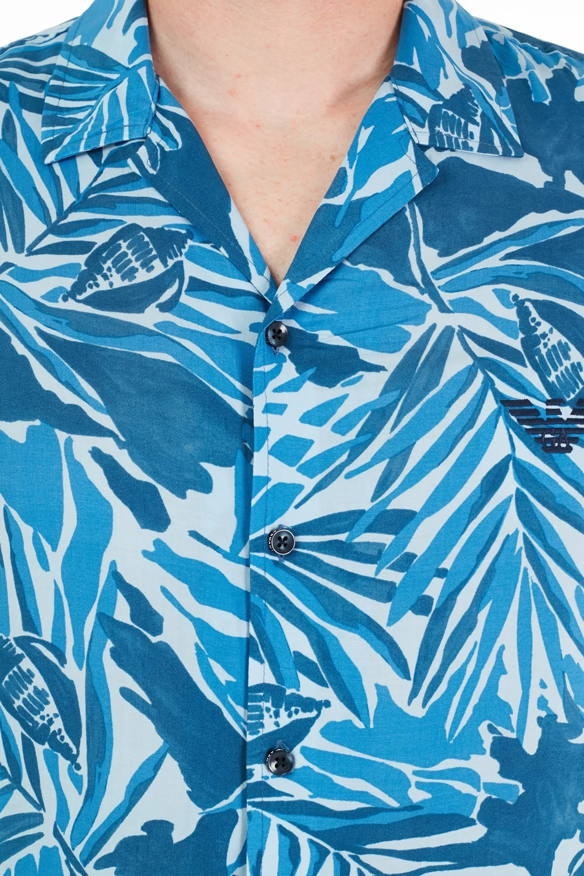 Emporio Armani Erkek Gömlek 211823 1P467 71935 TURKUAZ - 6