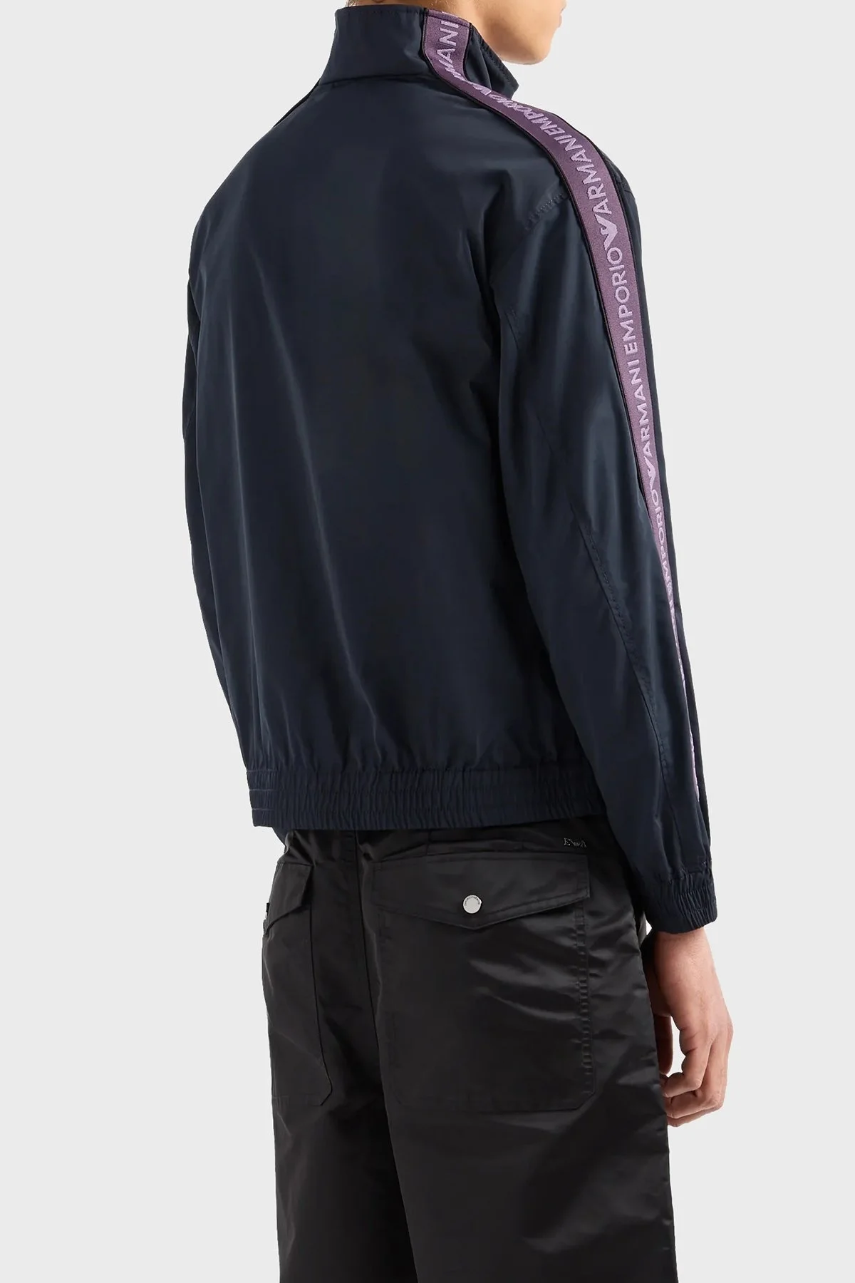 Emporio Armani Regular Fit Dik Yaka Mevsimlik Erkek Mont 3D1BH0 1NMPZ 0920 LACİVERT - 3