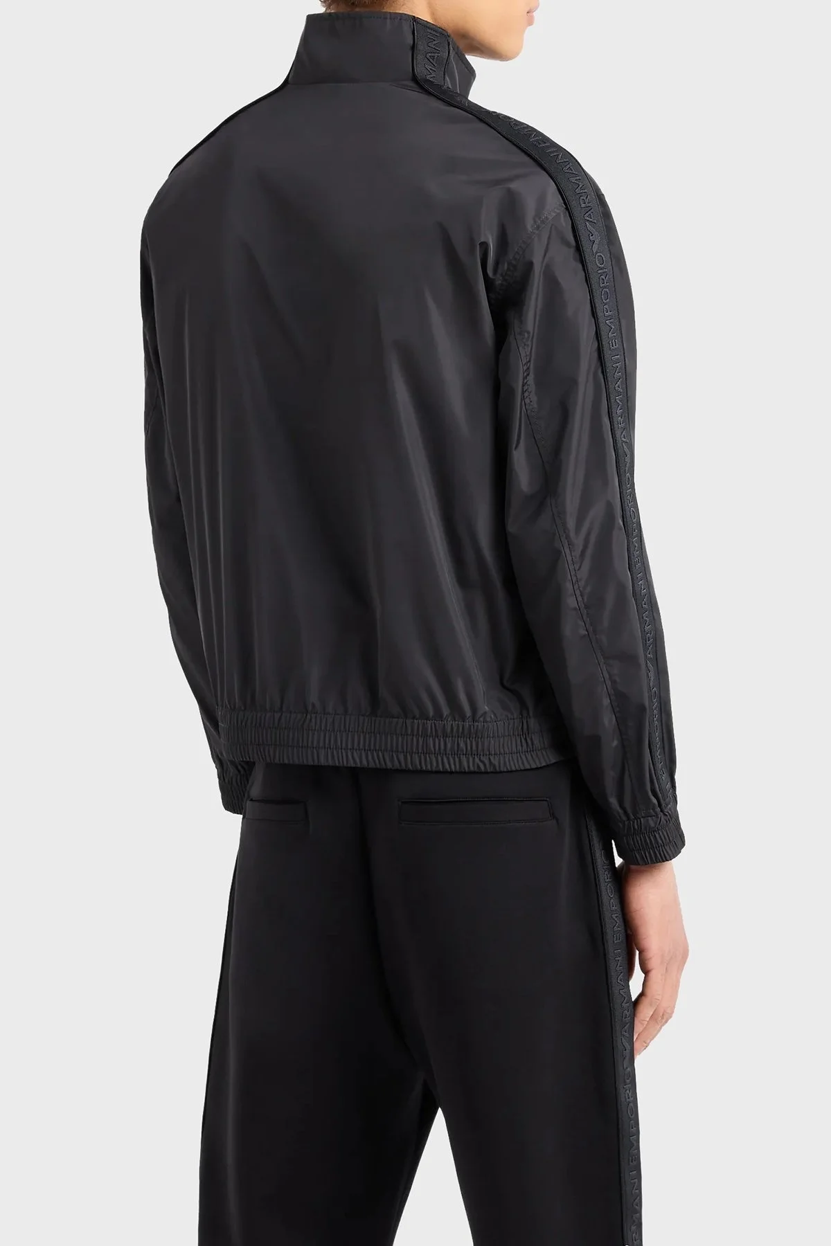 Emporio Armani Regular Fit Dik Yaka Mevsimlik Erkek Mont 3D1BH0 1NMPZ 0999 SİYAH - 8