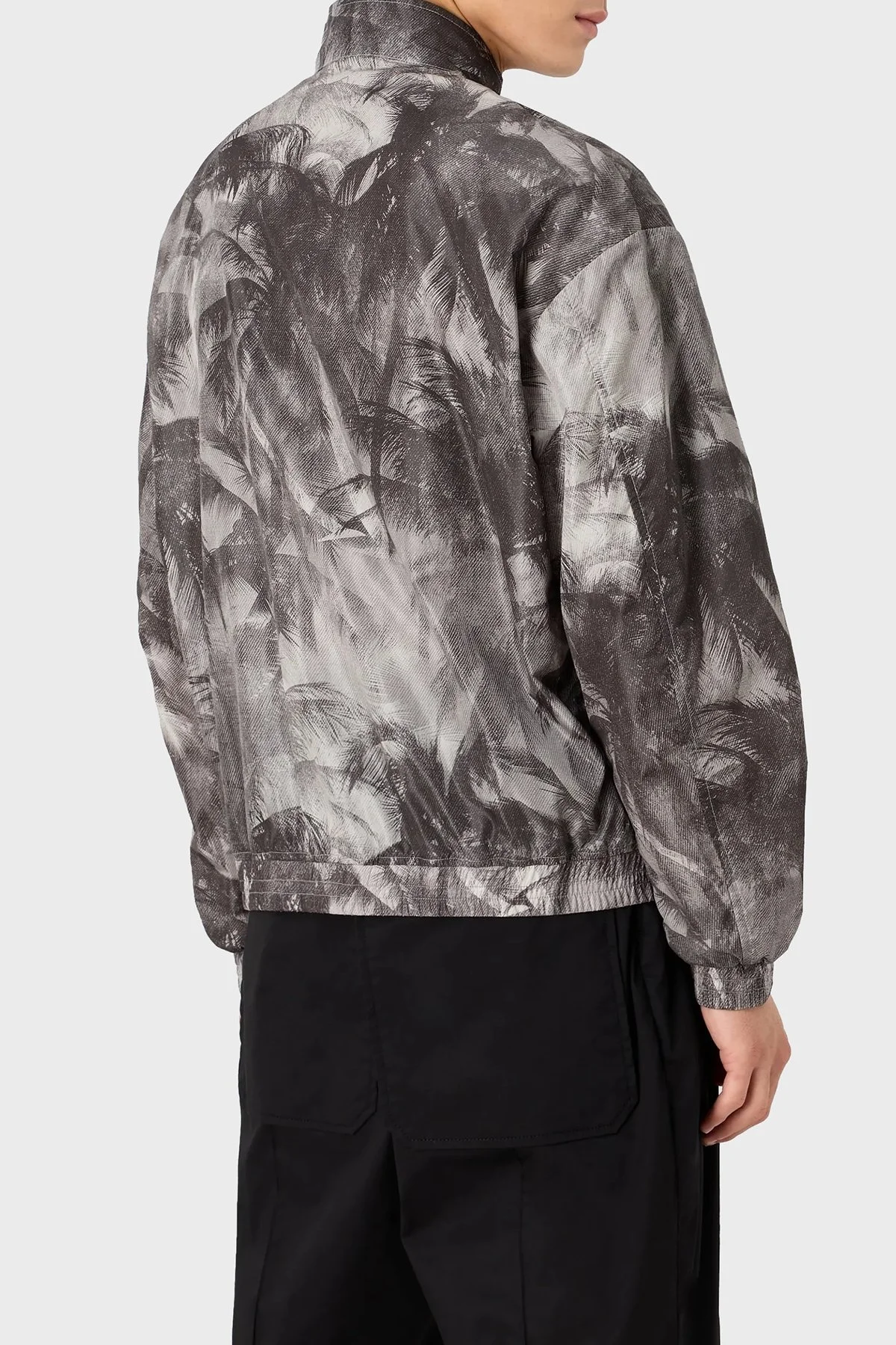 Emporio Armani Regular Fit Dik Yaka Mevsimlik Erkek Mont 3D1BH9 1NTDZ F617 GRİ - 8