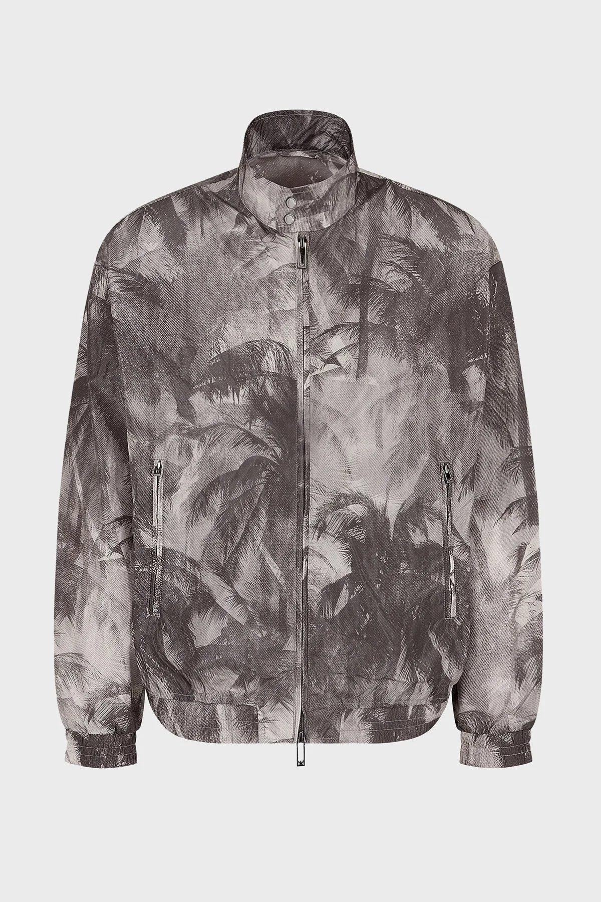 Emporio Armani Regular Fit Dik Yaka Mevsimlik Erkek Mont 3D1BH9 1NTDZ F617 GRİ - 10