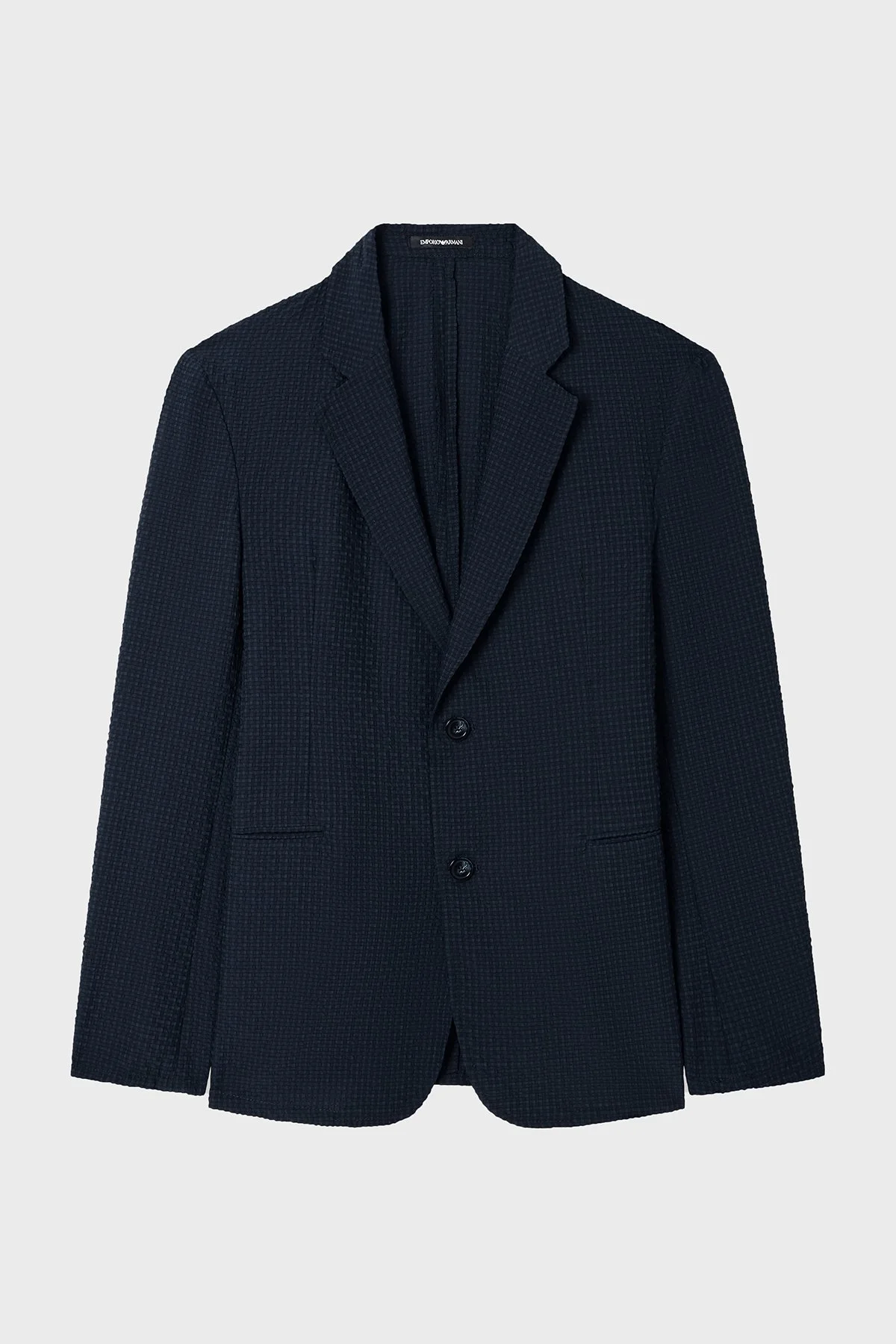 Emporio Armani Regular Fit Düğmeli Kruvaze Yaka Erkek Ceket EM005801 TE20392 UB109 LACİVERT - 6