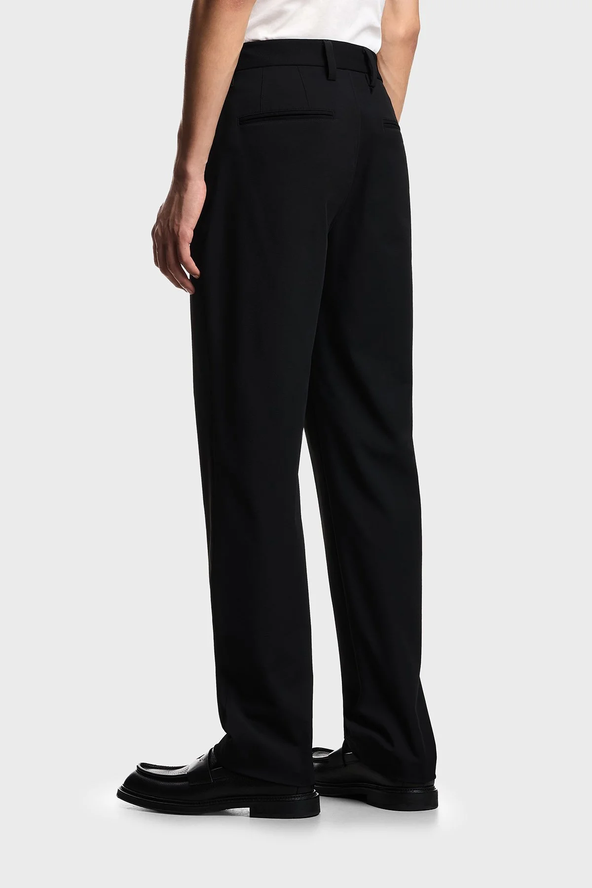 Emporio Armani Regular Fit Düz Paça Erkek Pantolon EM003660 AF18502 UC001 Siyah - 3