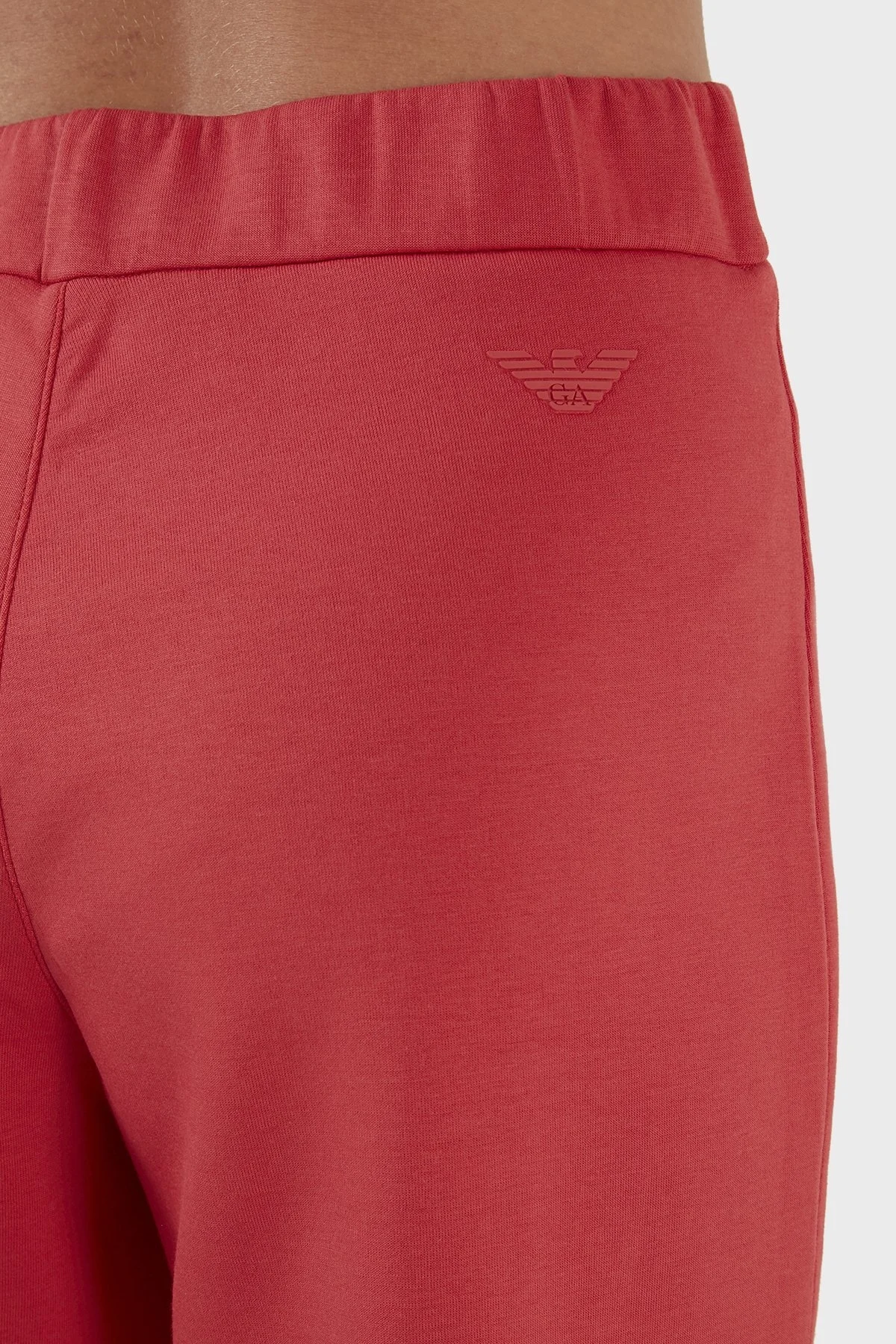 Emporio Armani Regular Fit Elastik Bel Bantlı Kapanabilir Yırtmaçlı Bayan Pantolon 3L2P6C 2JYWZ 0319 KIRMIZI - 6