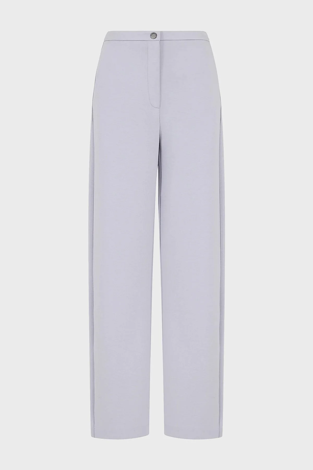 Emporio Armani Regular Fit Geniş Paça Scuba Bayan Pantolon 3D2P6D 2JZYZ 0802 LİLA - 6