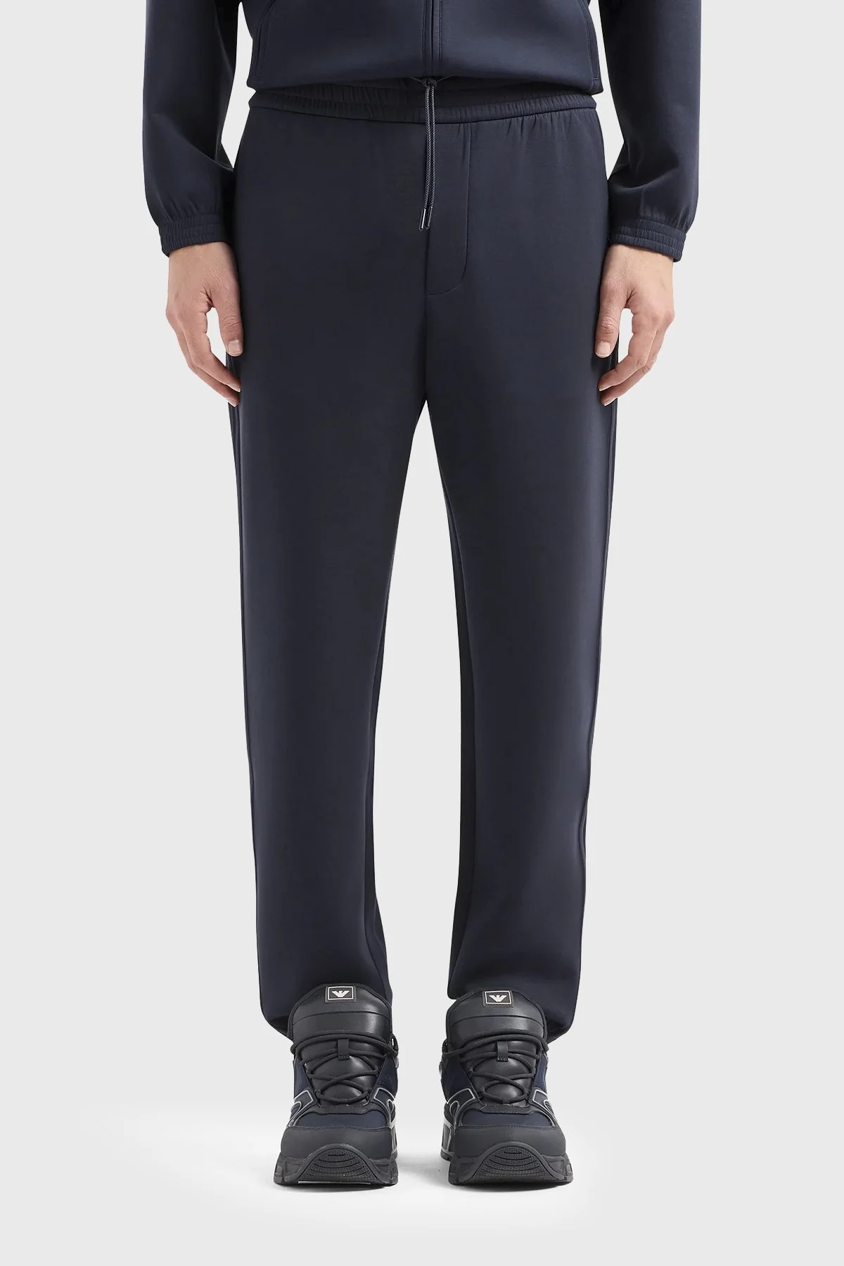 Emporio Armani Regular Fit Jogger Spor Erkek Pantolon EM000084 AF10103 UB118 LACİVERT - 2