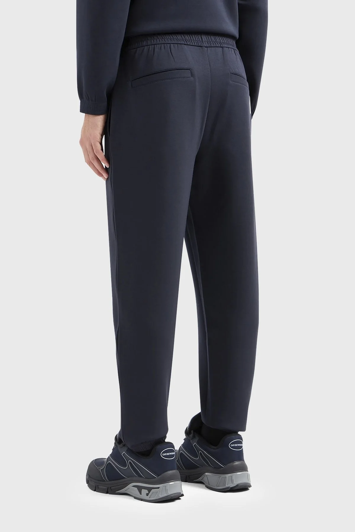 Emporio Armani Regular Fit Jogger Spor Erkek Pantolon EM000084 AF10103 UB118 LACİVERT - 3