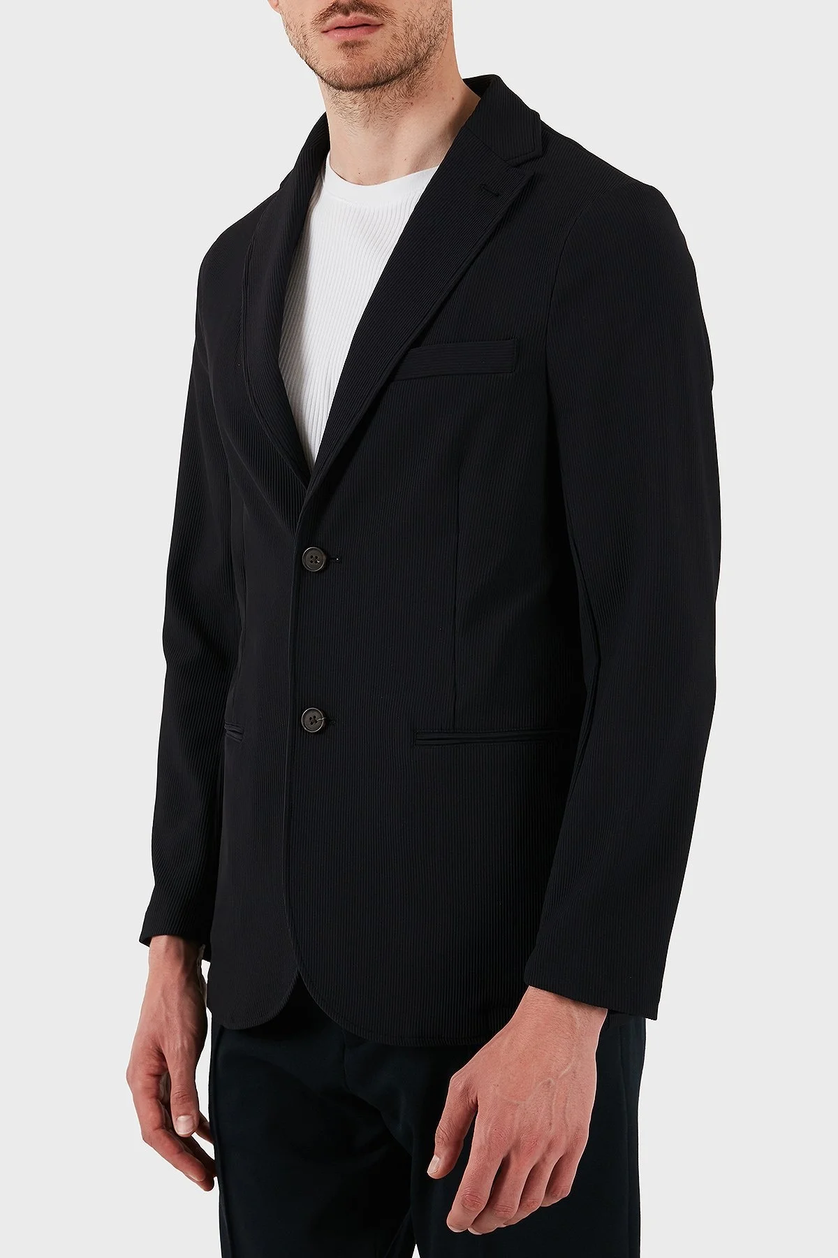 Emporio Armani Regular Fit Kapüşonlu Çıkarılabilir İç Panelli Erkek Ceket EM001506 AF14076 UC001 SİYAH - 6