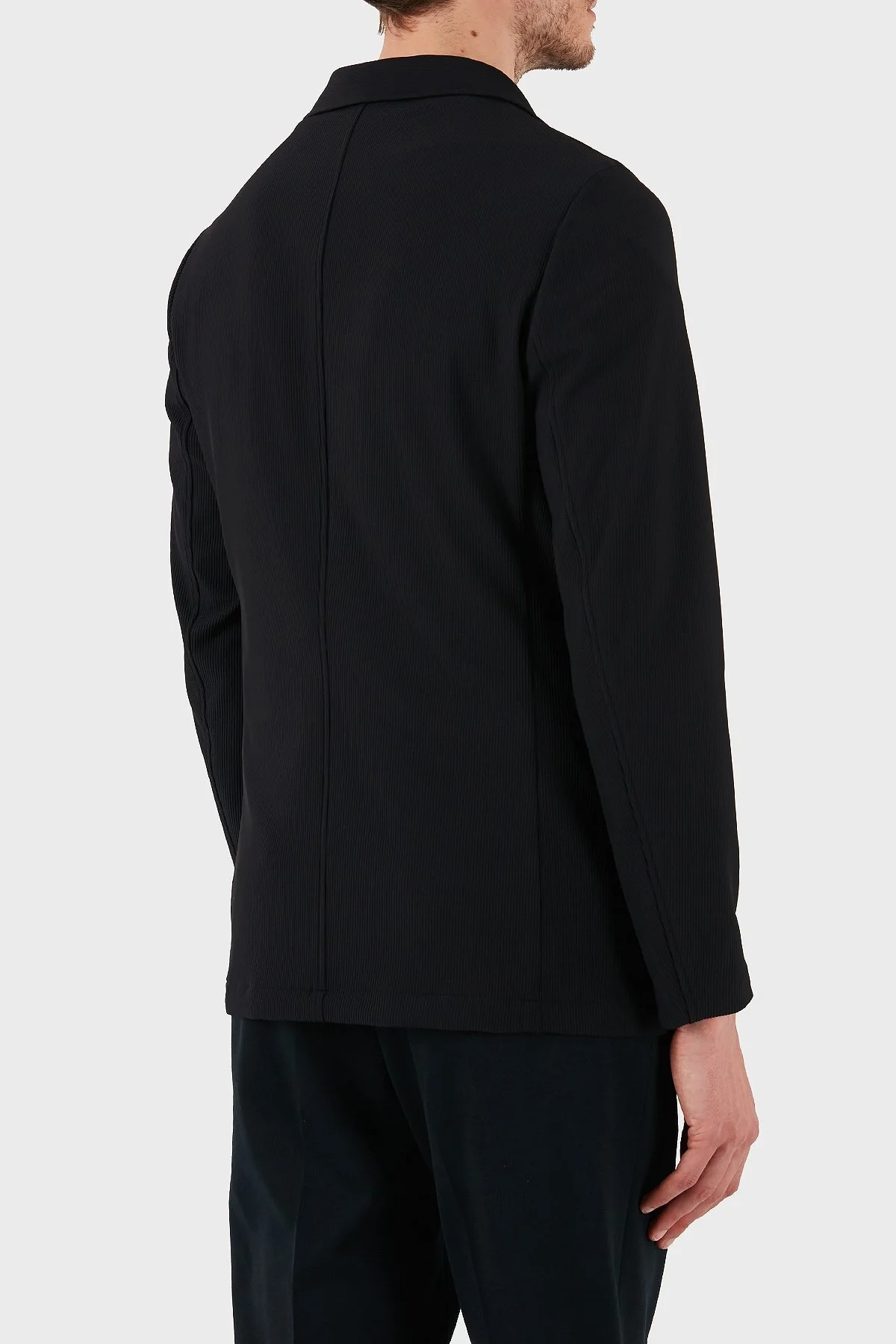 Emporio Armani Regular Fit Kapüşonlu Çıkarılabilir İç Panelli Erkek Ceket EM001506 AF14076 UC001 SİYAH - 14