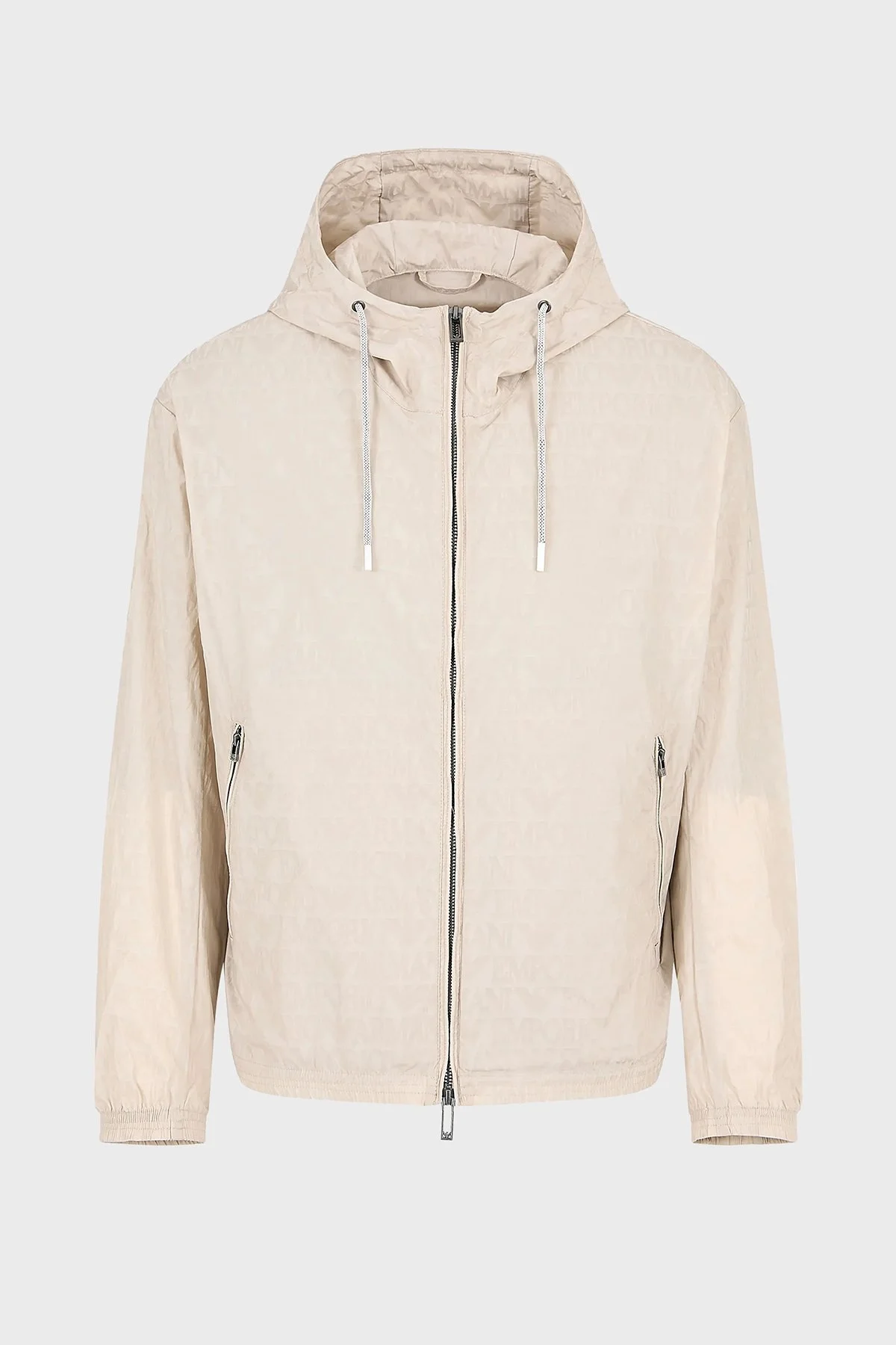 Emporio Armani Regular Fit Kapüşonlu Mevsimlik Erkek Mont 3D1BH4 1NNXZ 06G2 BEJ - 5