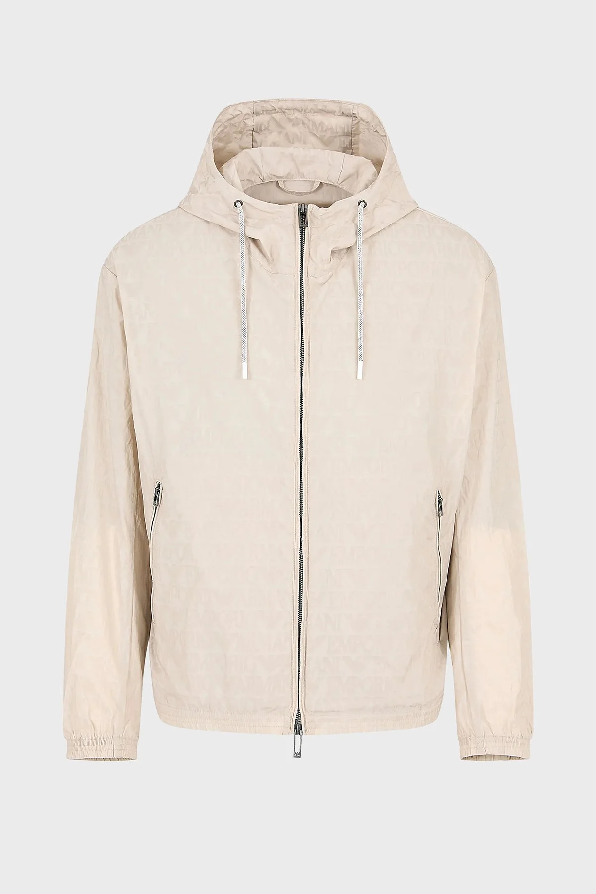 Emporio Armani Regular Fit Kapüşonlu Mevsimlik Erkek Mont 3D1BH4 1NNXZ 06G2 BEJ - 5