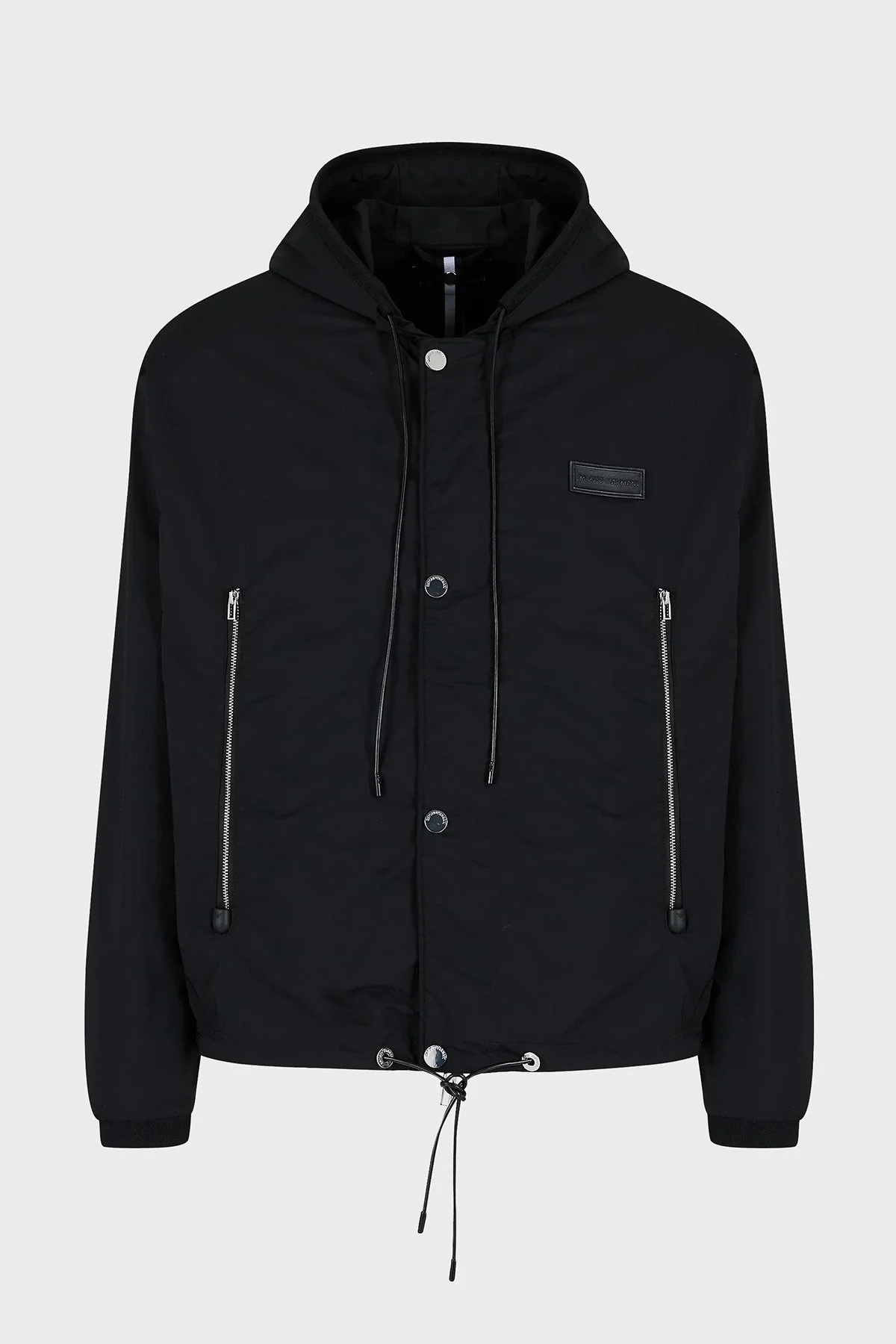 Emporio Armani Regular Fit Kapüşonlu Spor Erkek Ceket 6R1BU2 1NAMZ 0999 SİYAH - 6