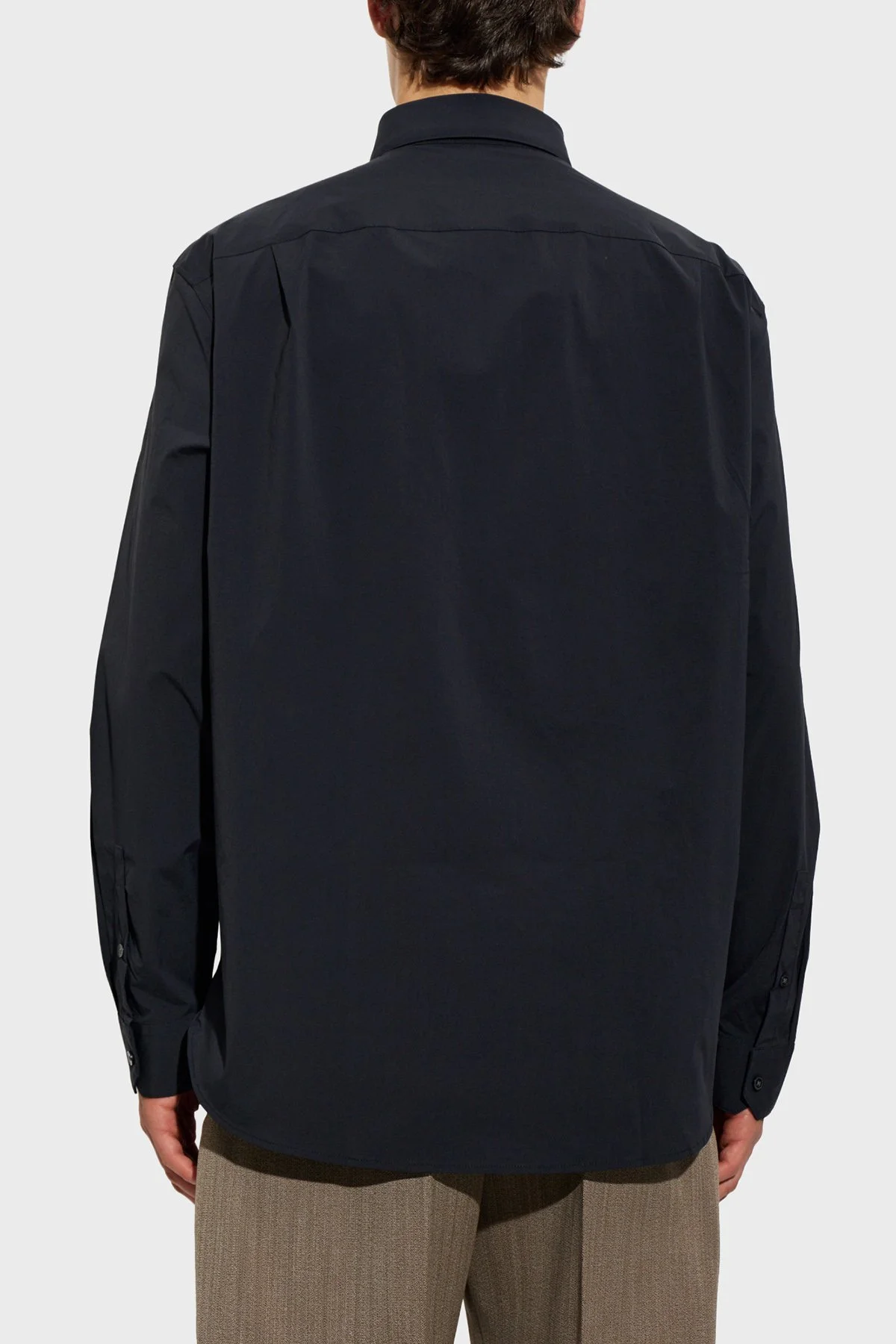 Emporio Armani Regular Fit Klasik Yaka Uzun Kollu Erkek Gömlek EM006690 AF27876 UB118 Lacivert - 3