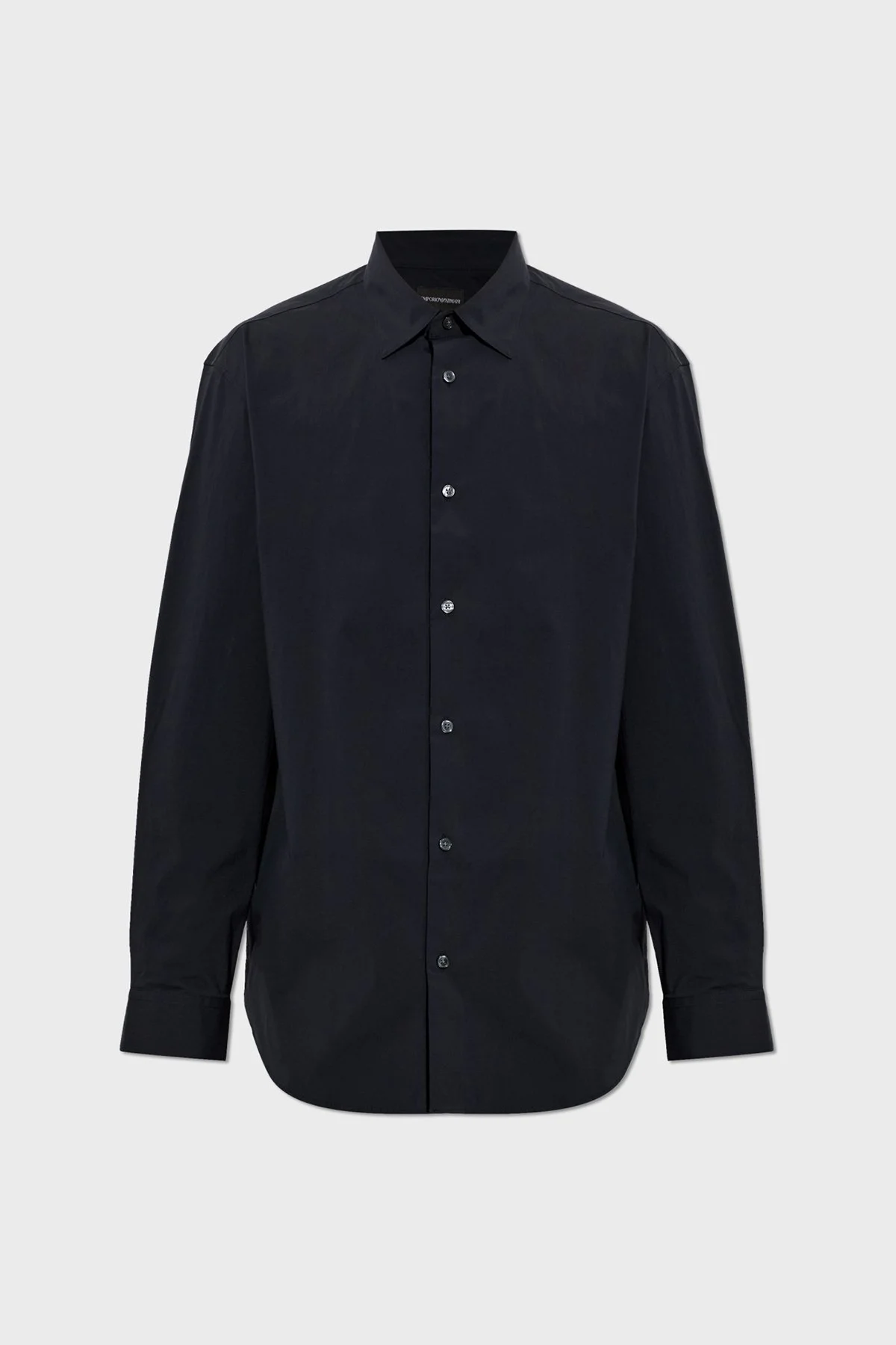Emporio Armani Regular Fit Klasik Yaka Uzun Kollu Erkek Gömlek EM006690 AF27876 UB118 Lacivert - 4