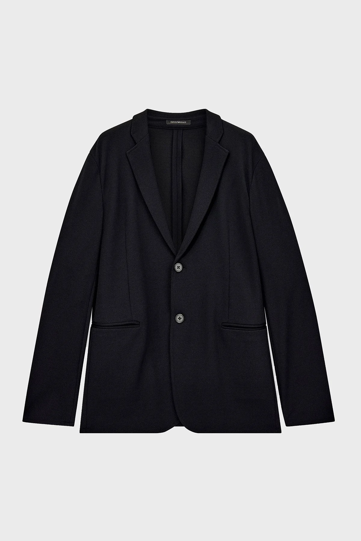 Emporio Armani Regular Fit Kruvaze Yaka Blazer Erkek Ceket EM000142 TE22904 UC001 Siyah - 6