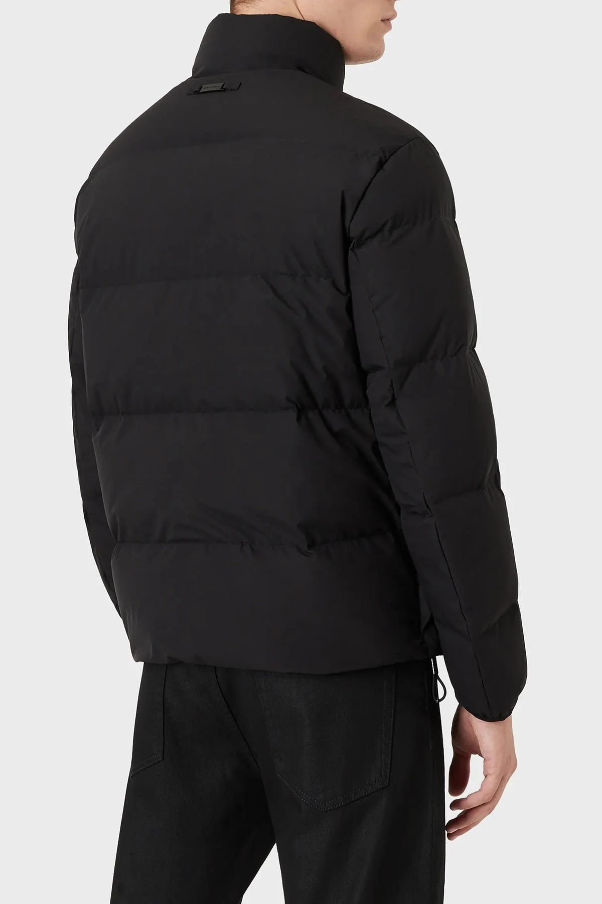 Emporio Armani Regular Fit Kuş Tüylü Erkek Mont 8N1BQ3 1NLRZ 0999 SİYAH - 3