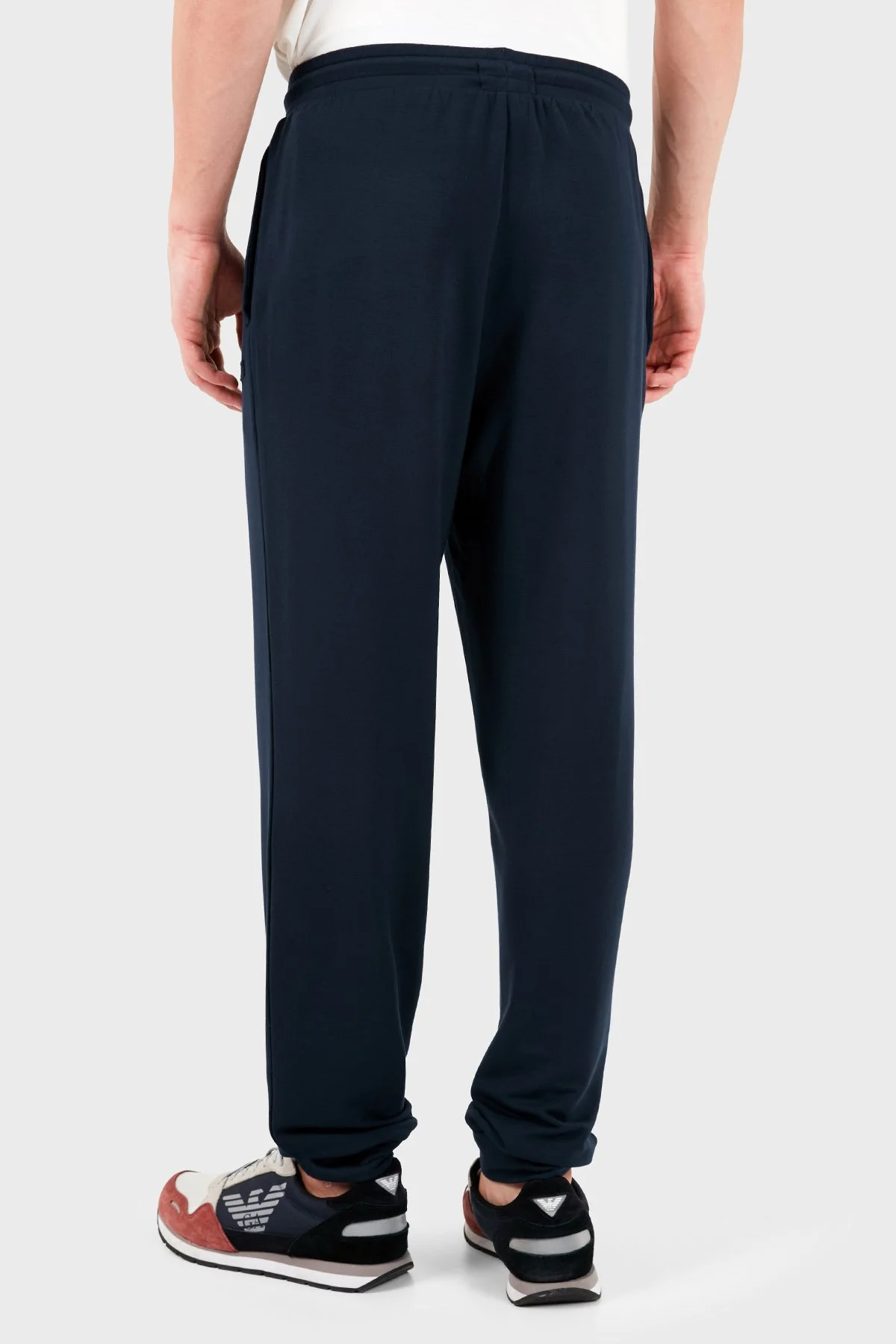 Emporio Armani Regular Fit Lastikli Paça Eşofman Altı Erkek Pantolon EM000500 AF25035 UB102 Lacivert - 6