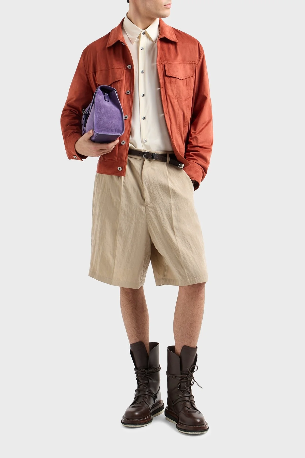 Emporio Armani Regular Fit Logolu Erkek Gömlek EM001537 AF14214 U0003 BEYAZ - 2