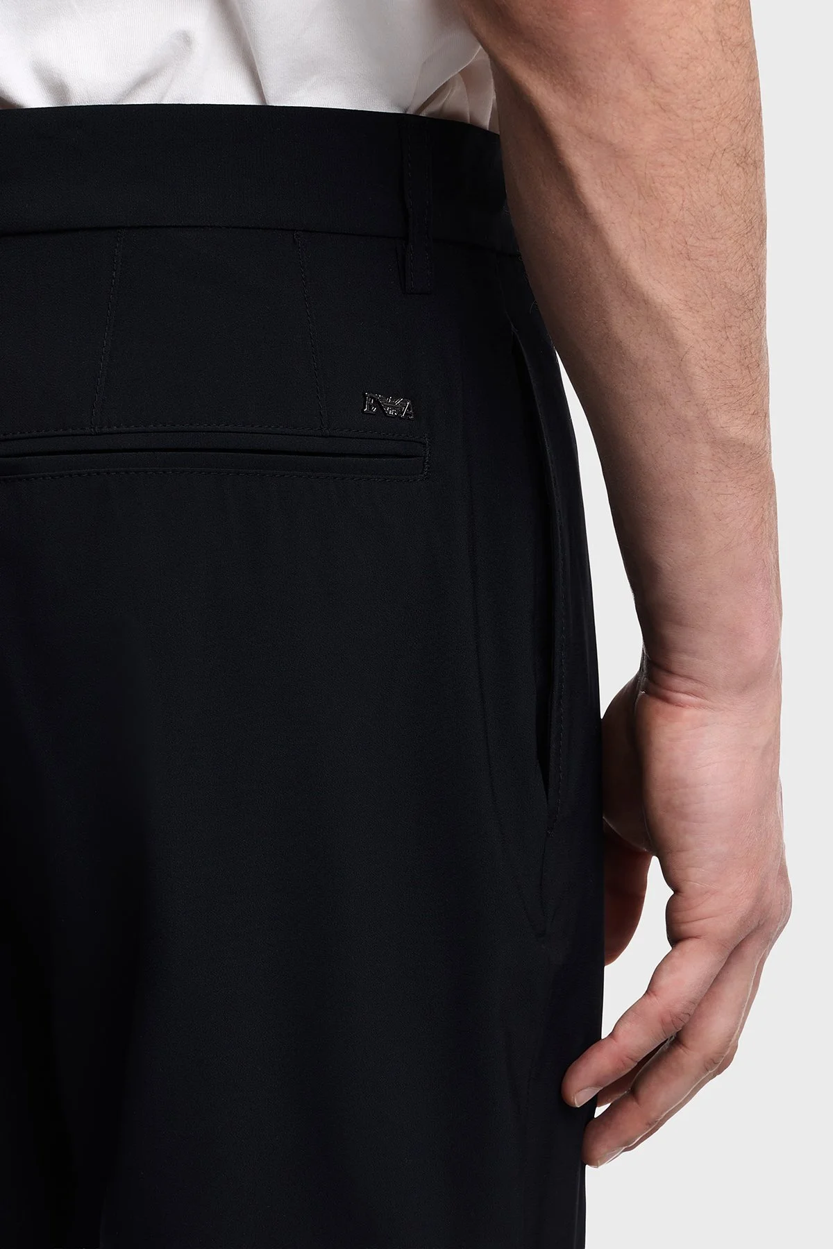 Emporio Armani Regular Fit Normal Bel Daralan Paça Erkek Pantolon EM001505 AF21368 UB118 Lacivert - 4
